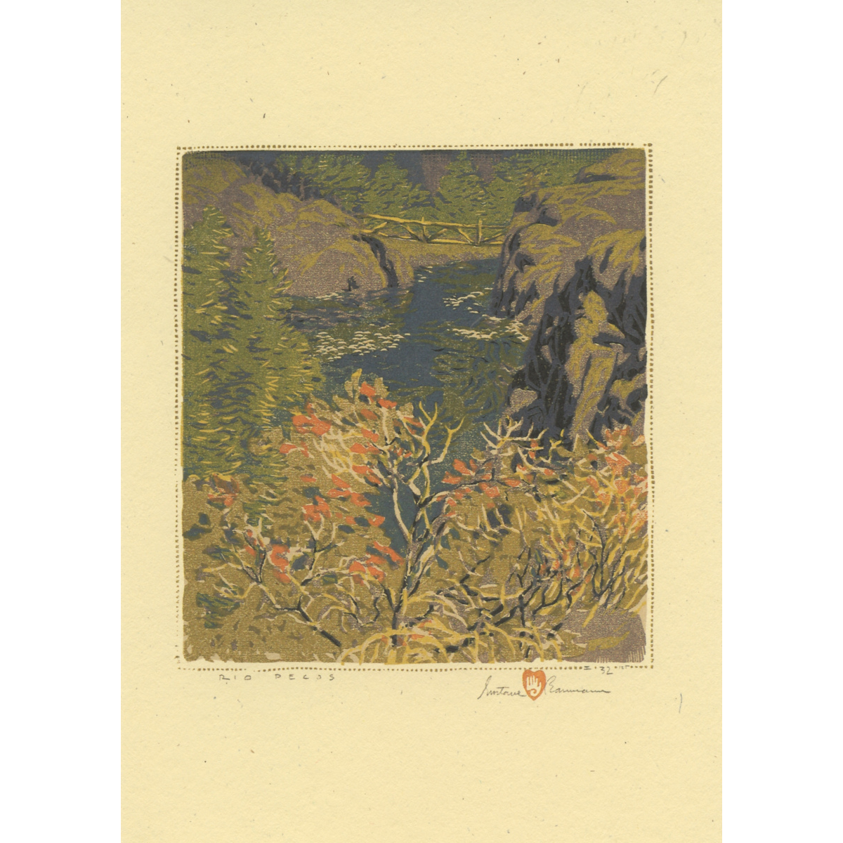 Gustave Baumann Landscape II Card Set
