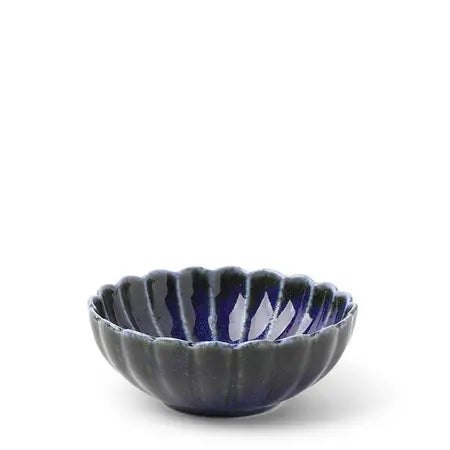 Ceramic Blue Kiku Bowl