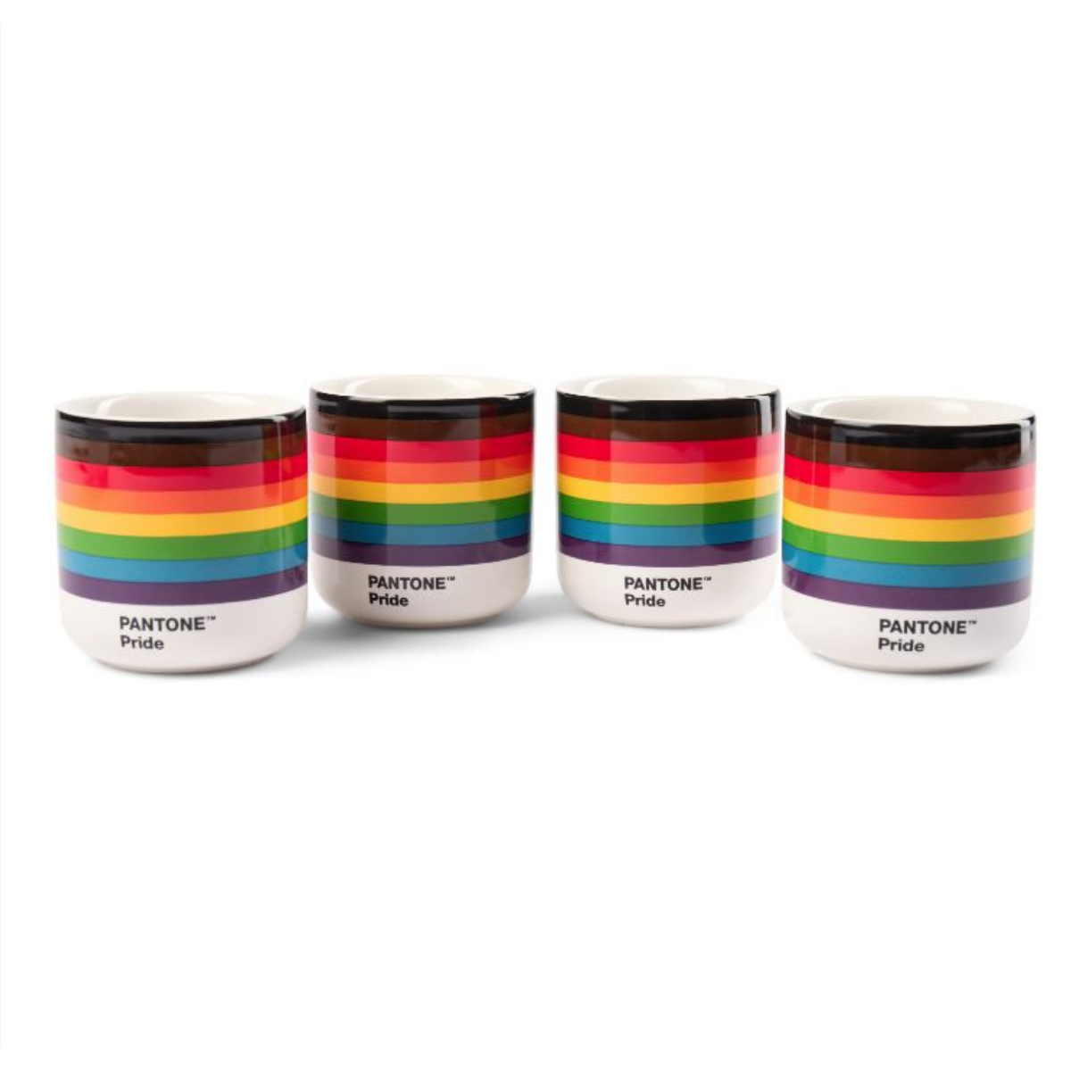 Pantone Pride Cortado Cups Set of 4