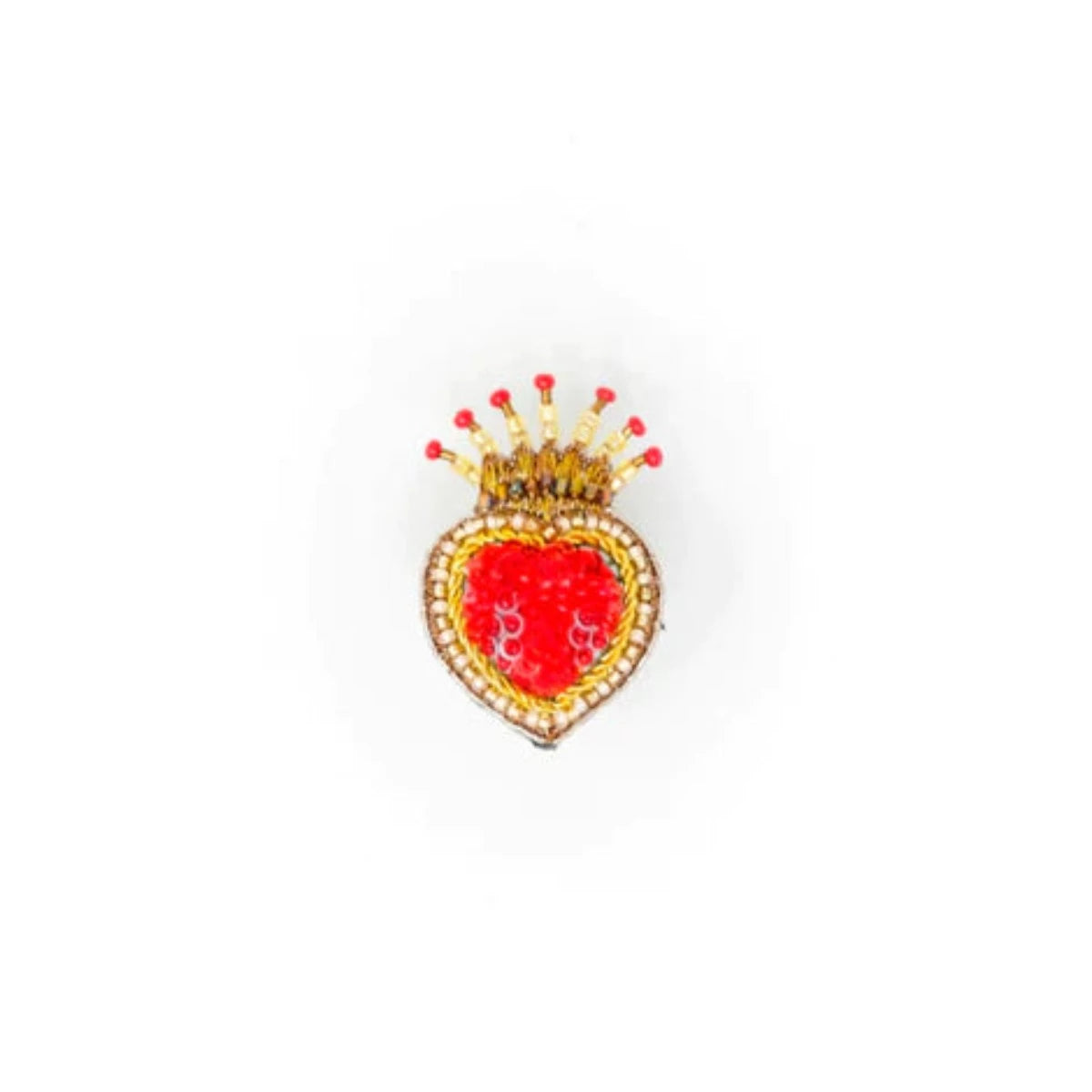 Queen of Hearts Brooch Pin