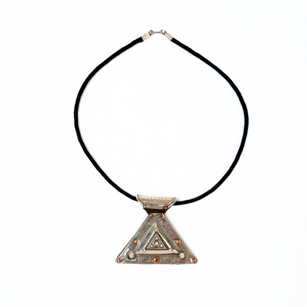 アクセサリー ArguE CultureE Triangle logo necklace Tuareg Necklace - Museum of New Mexico Foundation Shops