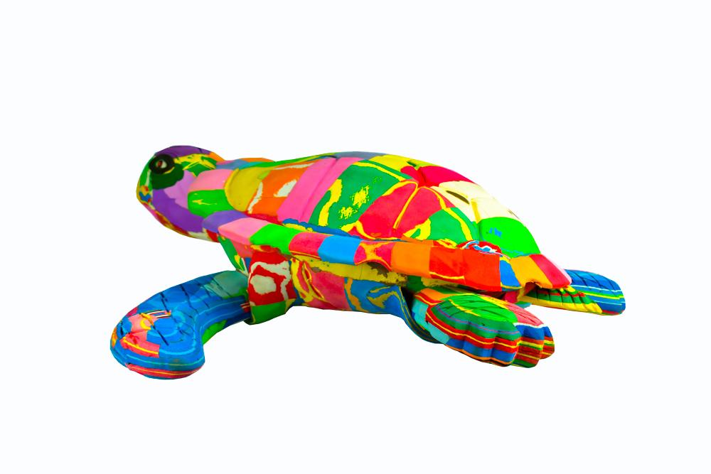Turtle Flip Flop Sculpture Large