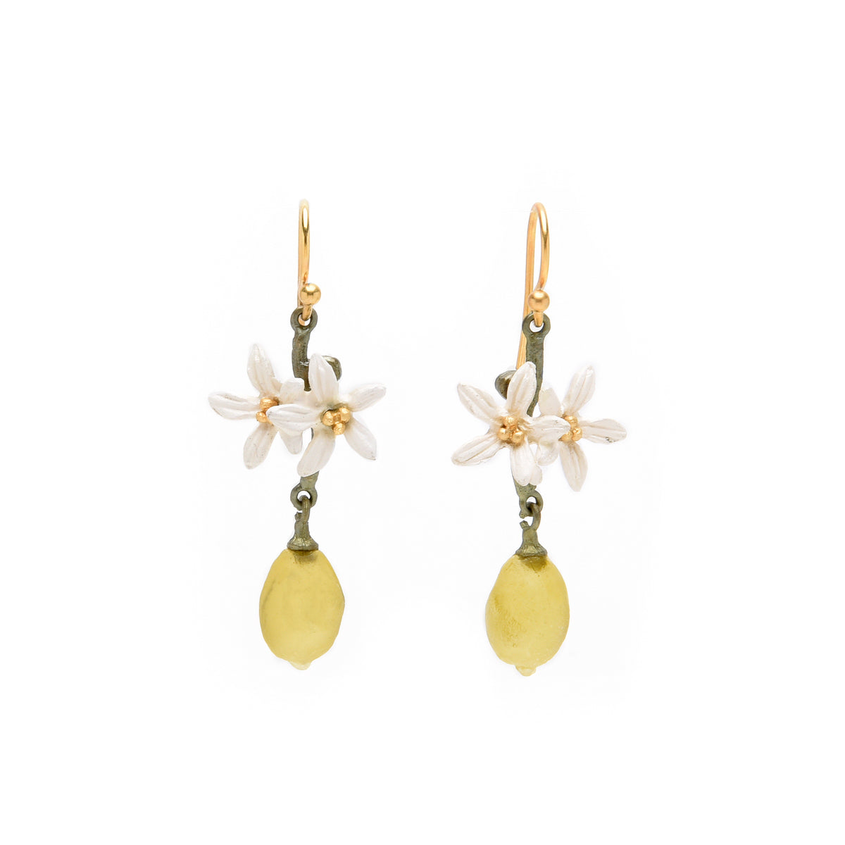 Lemon Drop Blossom Earrings
