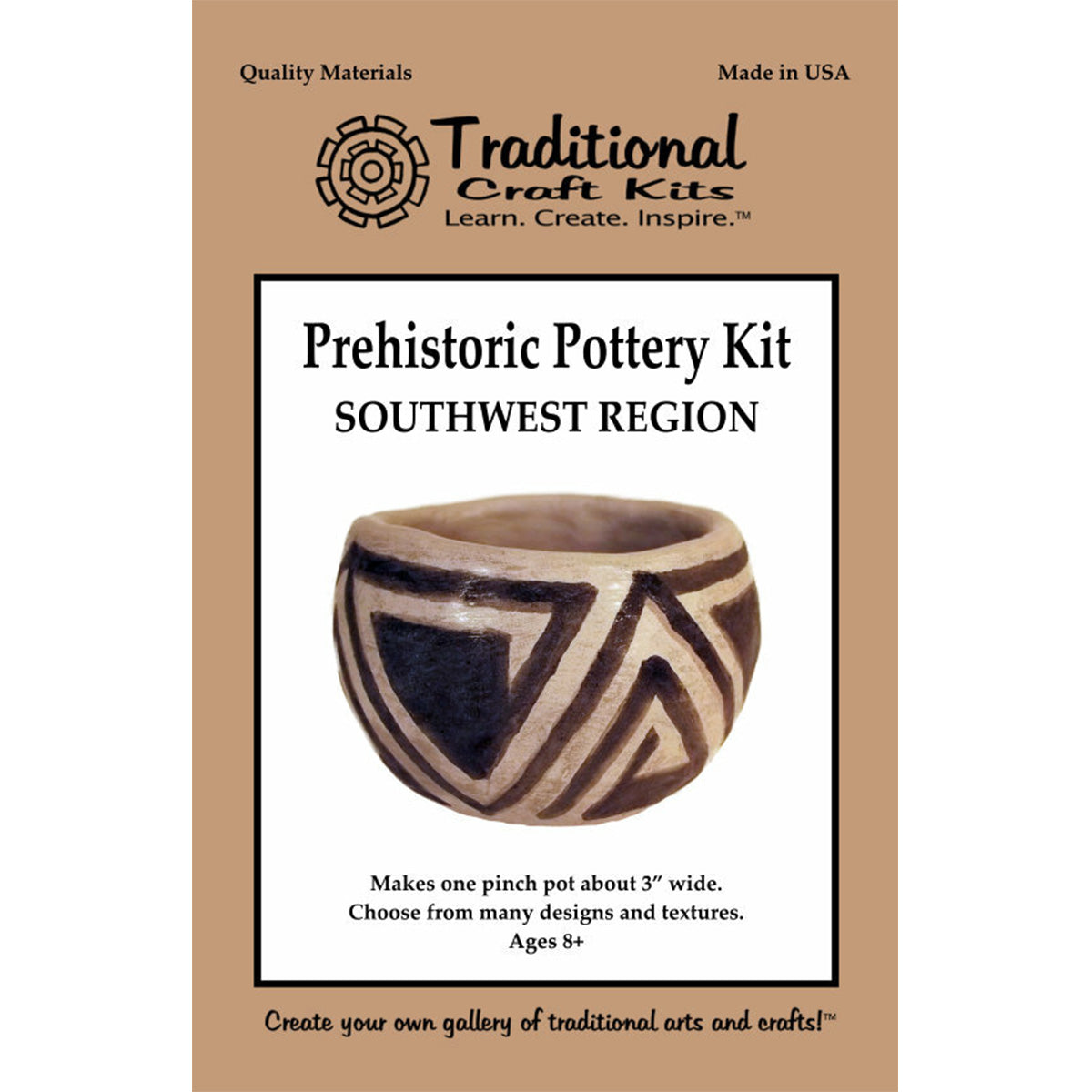 Prehistoric Pueblo Pottery Kit
