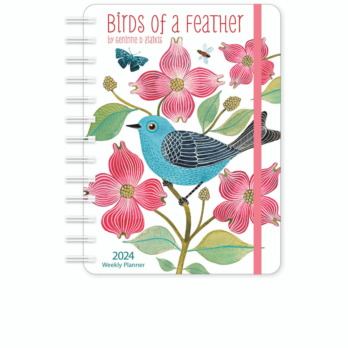 Birds of a Feather: Travel-Size 12-Month Calendar