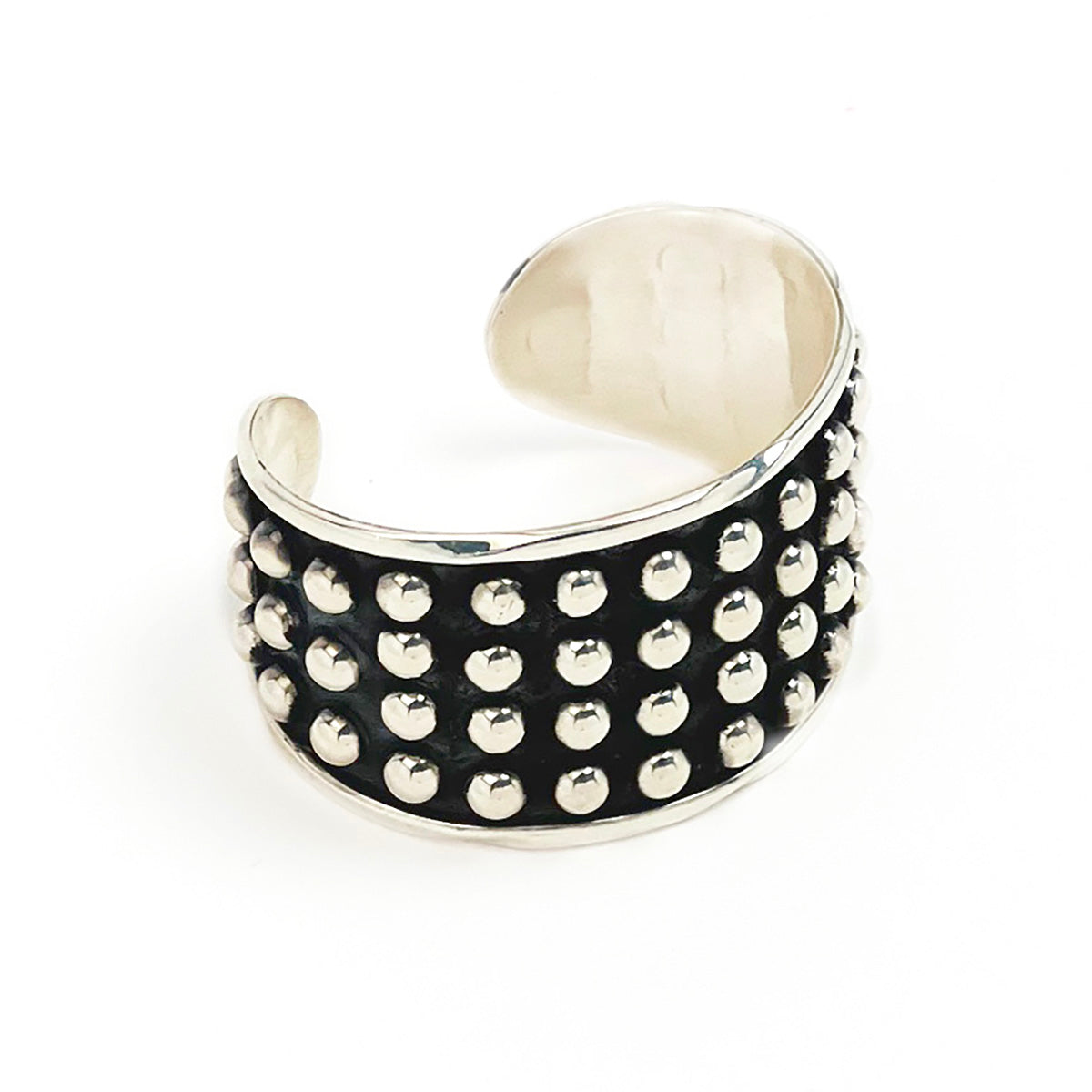 Sterling Silver Dot Cuff
