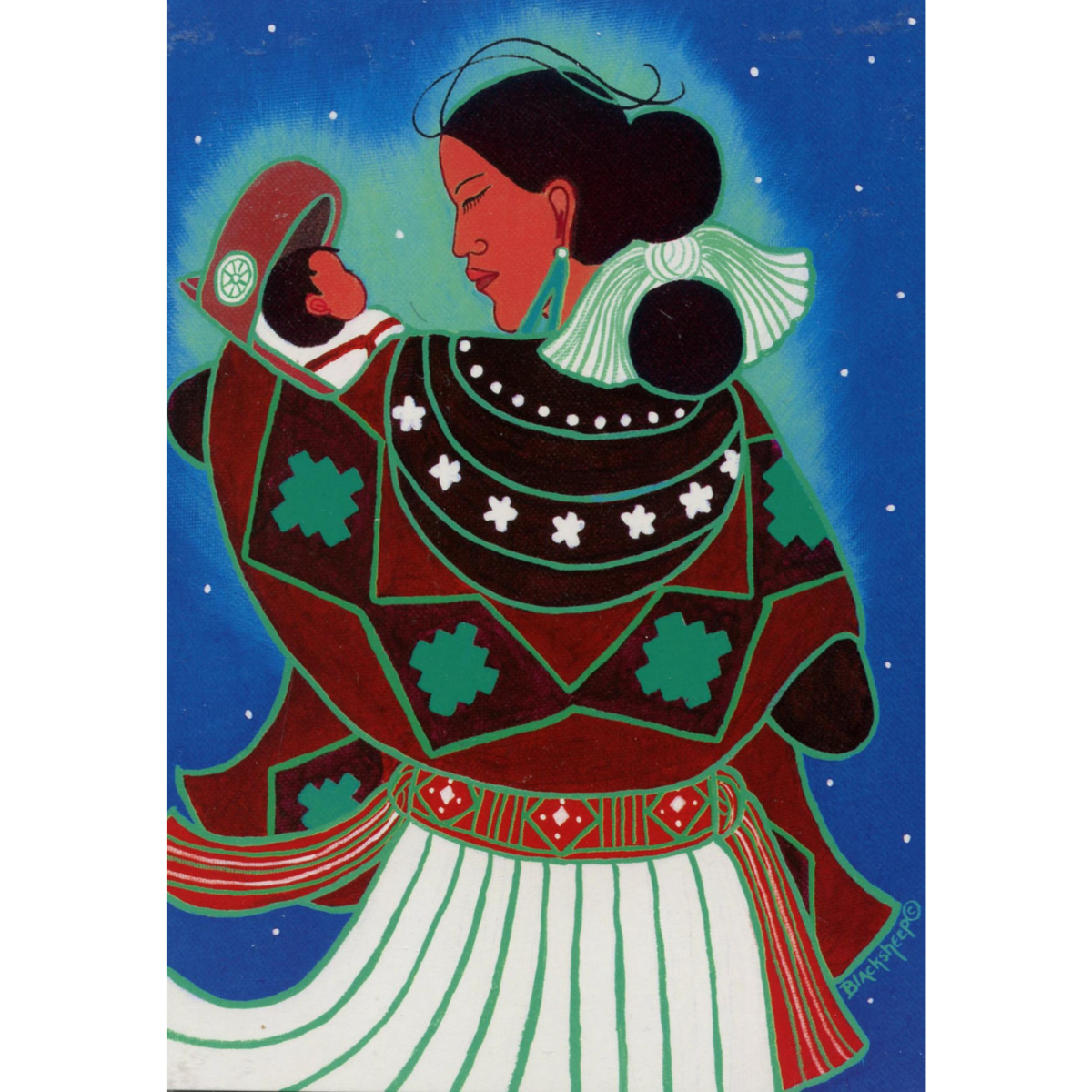 Navajo Madonna Holiday Card Set