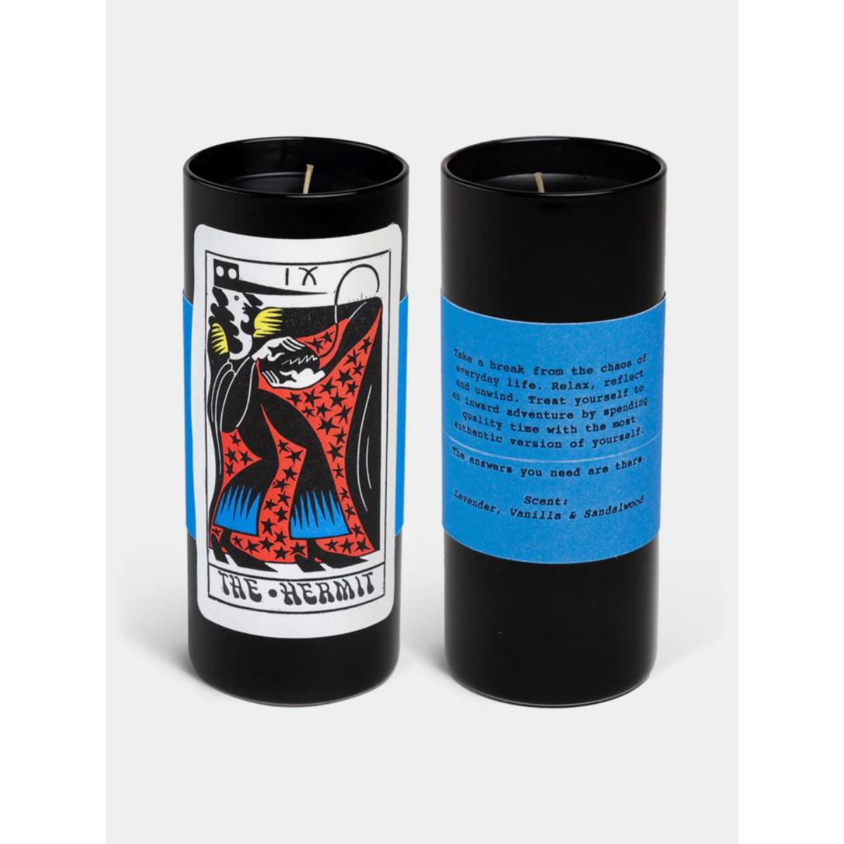 The Hermit Tarot Candle