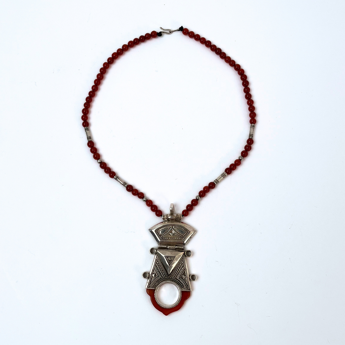 Carnelian Tuareg Necklace