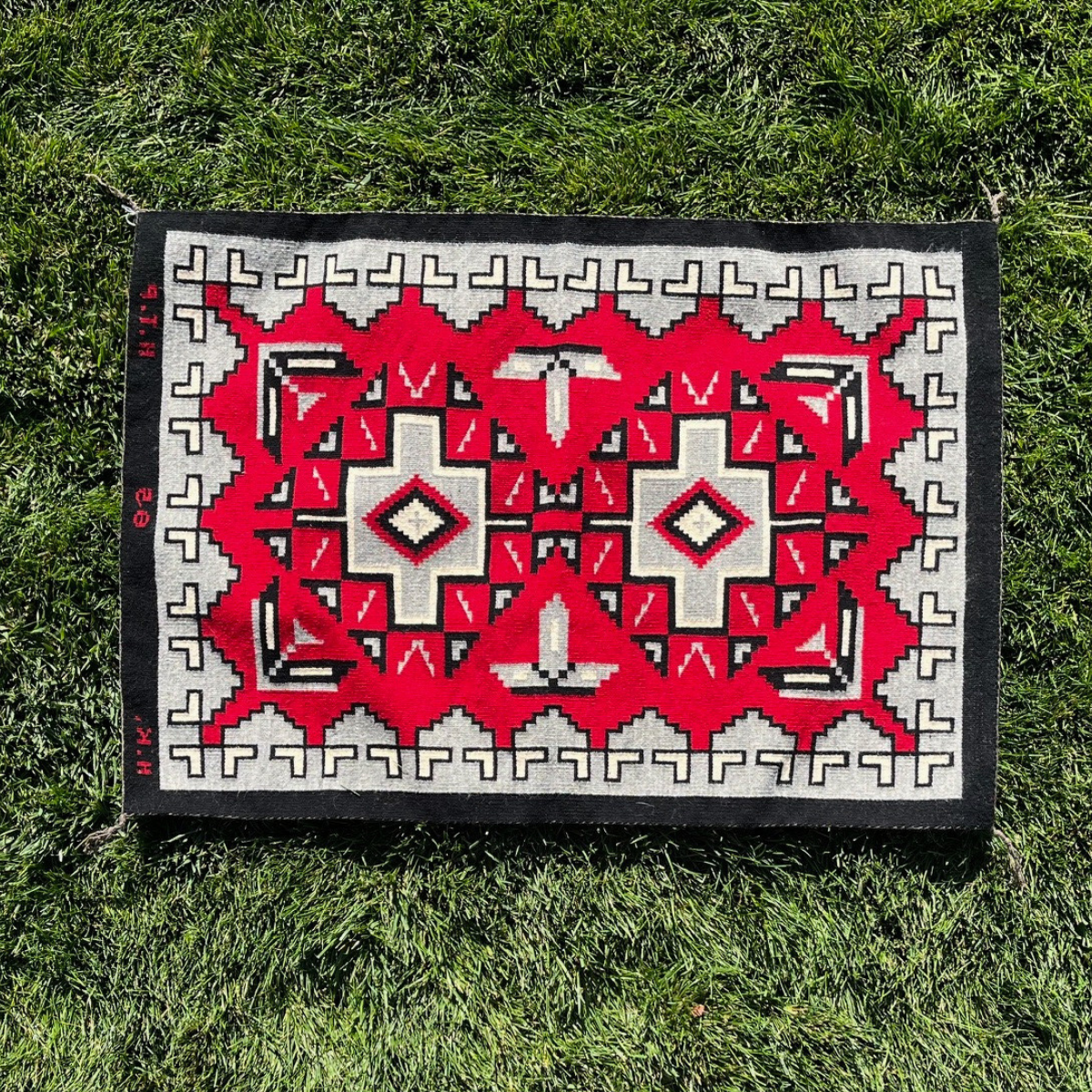 Signed Ganado Rug