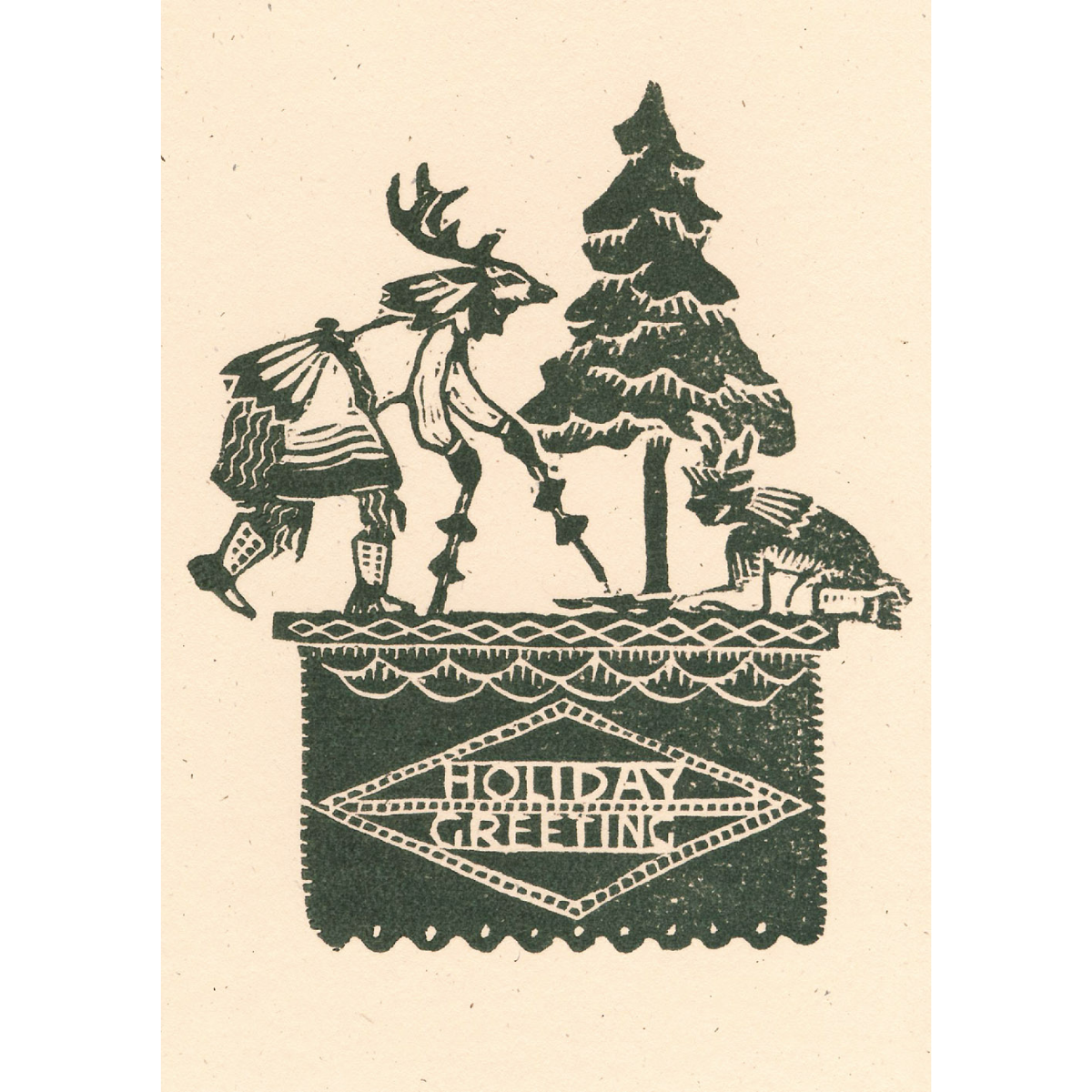Gustave Baumann Holiday Greeting Card Set