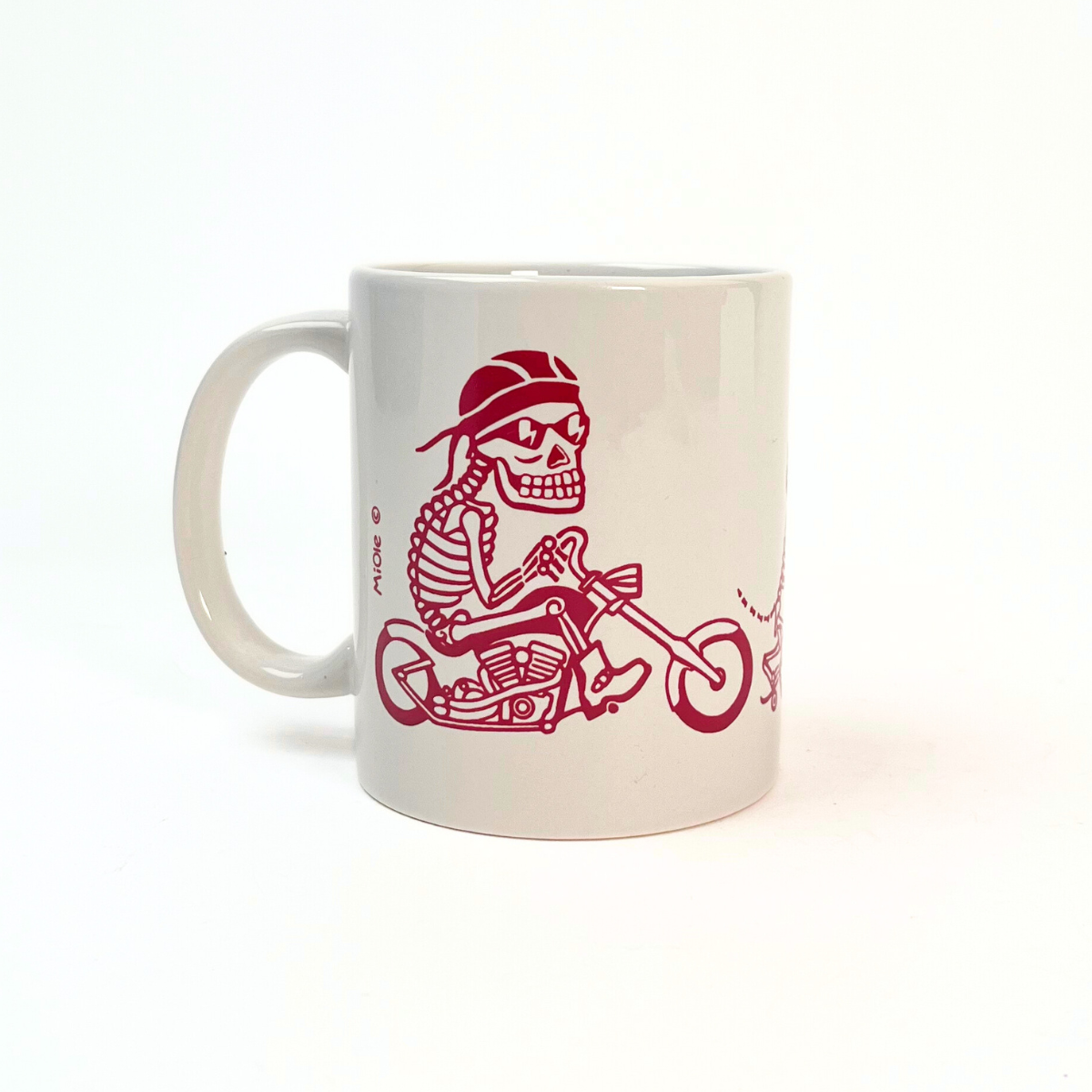 Skeleton Motorcycle Mug