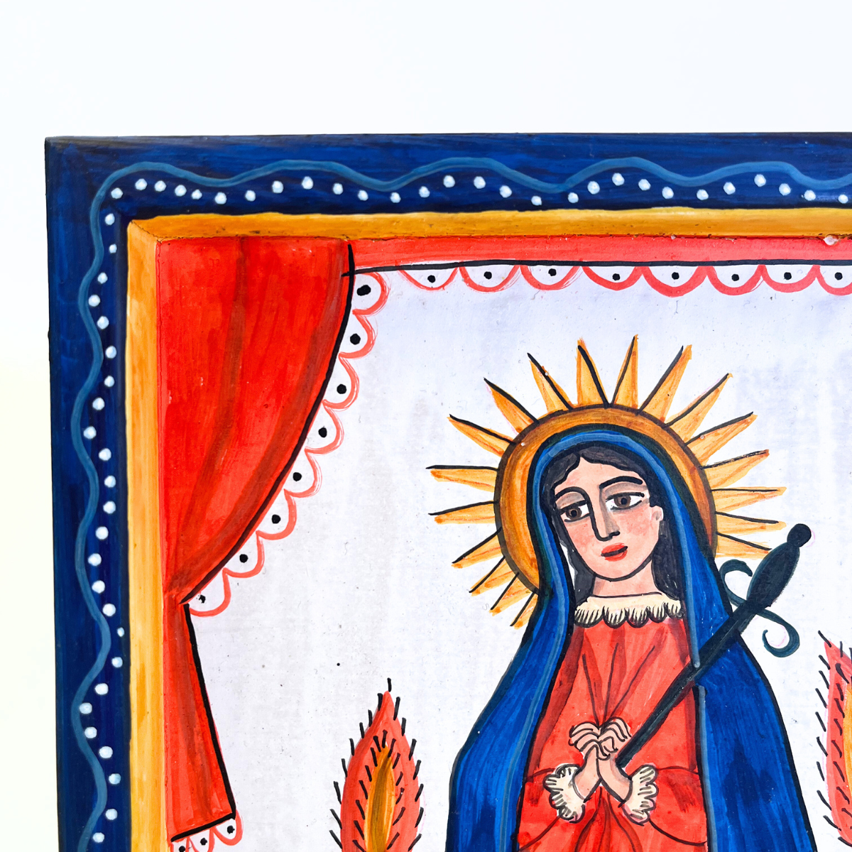 Marie Romero Cash Nuestra Senora de los Dolores Retablo