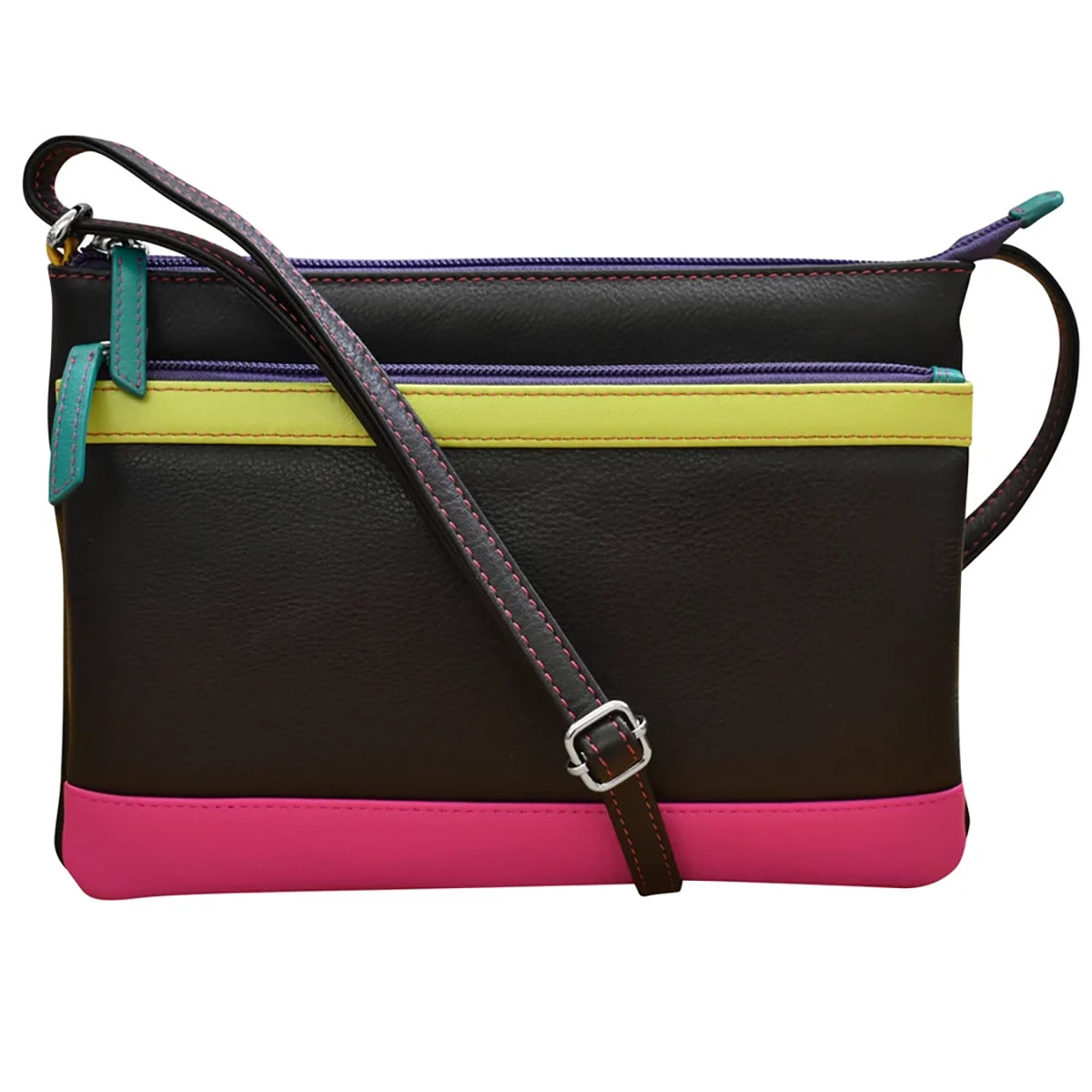 Multi Compartment Crossbody Bag
