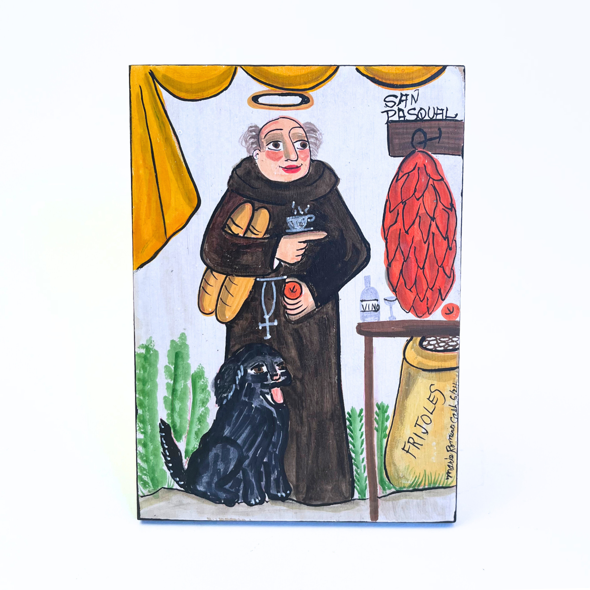 Marie Romero Cash San Pasqual Mini Retablo