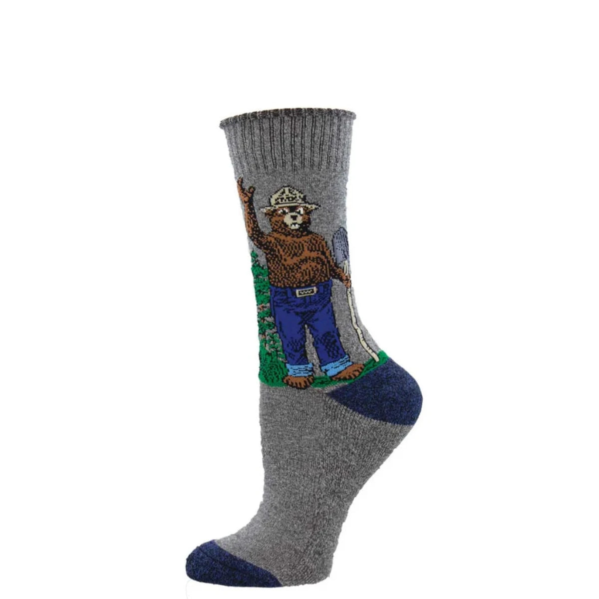 Hello Smokey Bear Socks