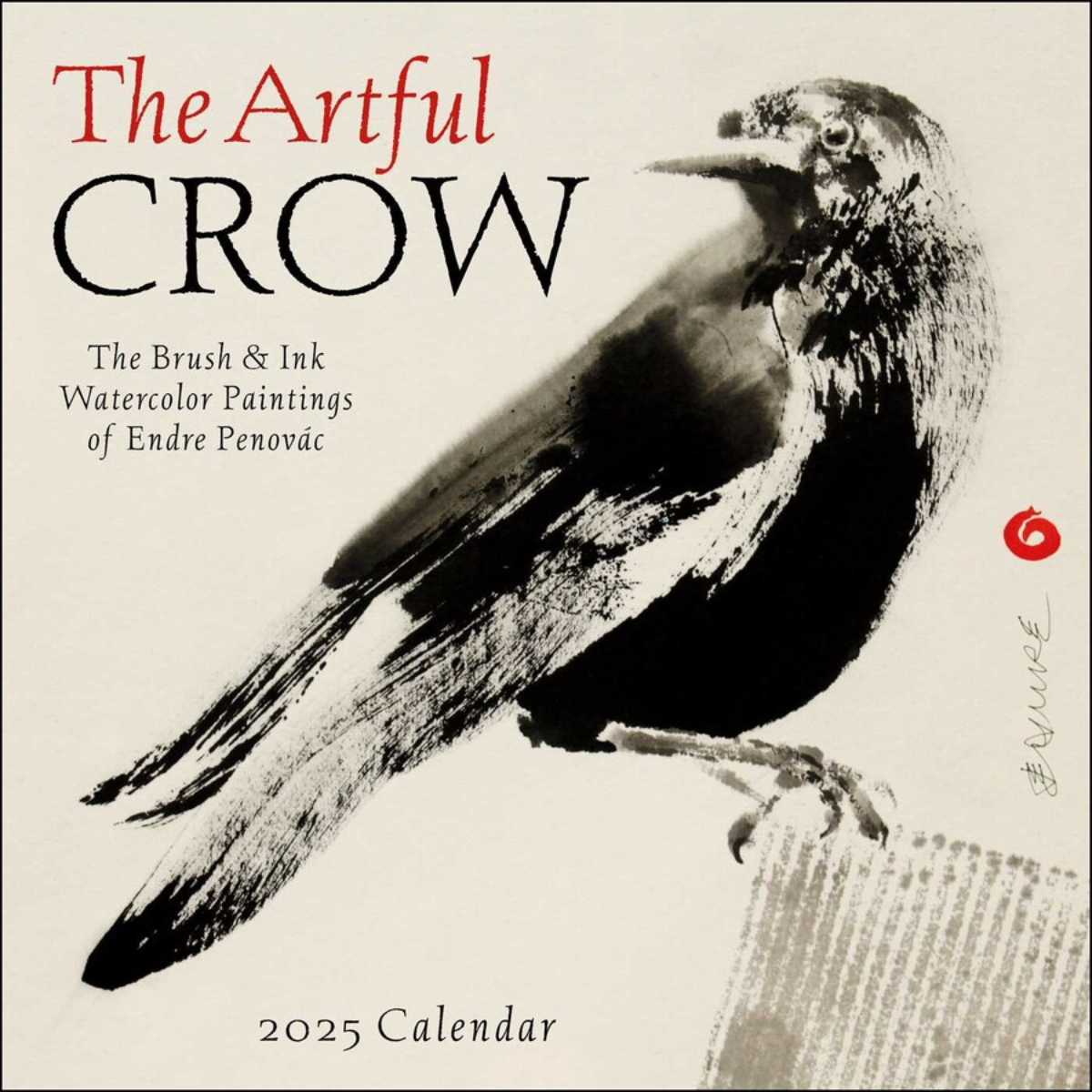 2025 The Artful Crow Wall Calendar