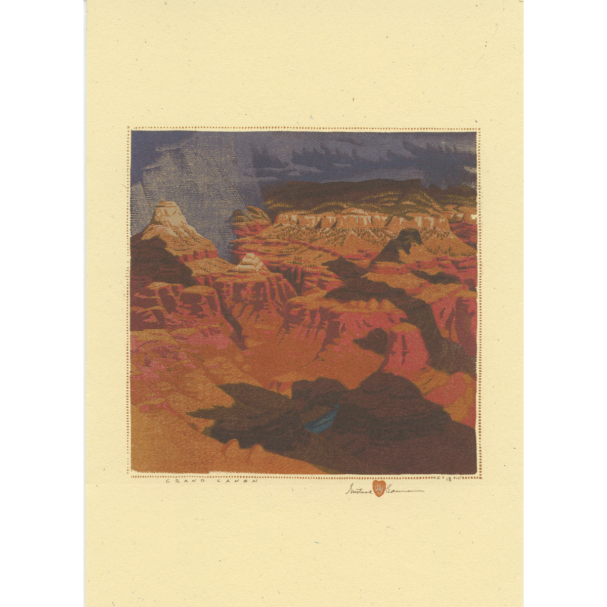 Gustave Baumann Grand Canyon Card Set