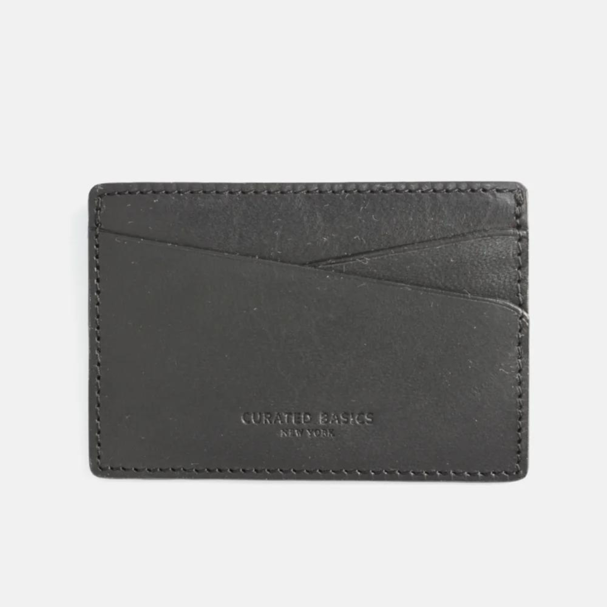 Black Leather Cardholder