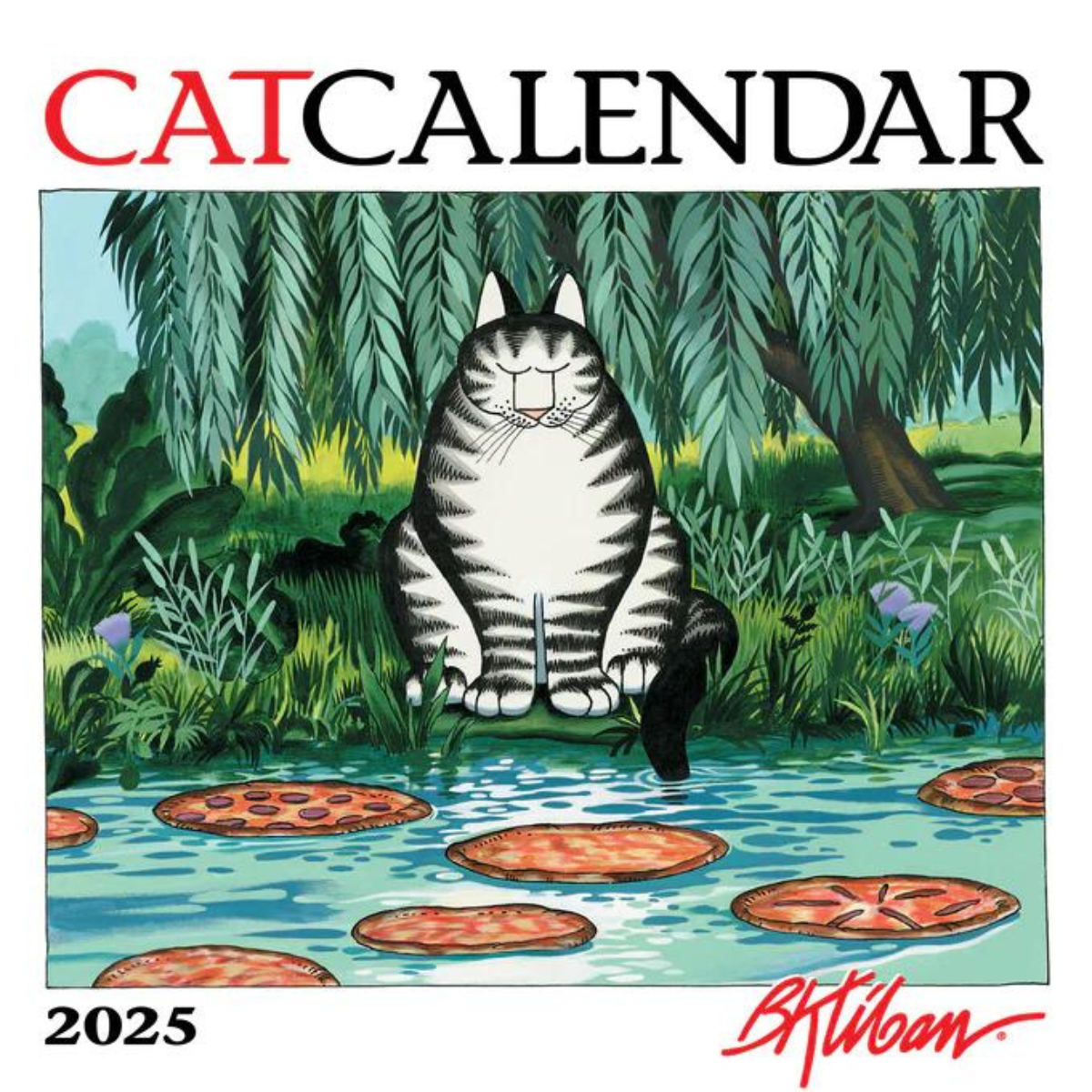 2025 B. Kliban Cat Wall Calendar