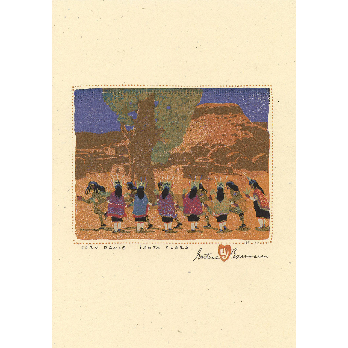 Gustave Baumann Pueblo Scenes Note Card Set