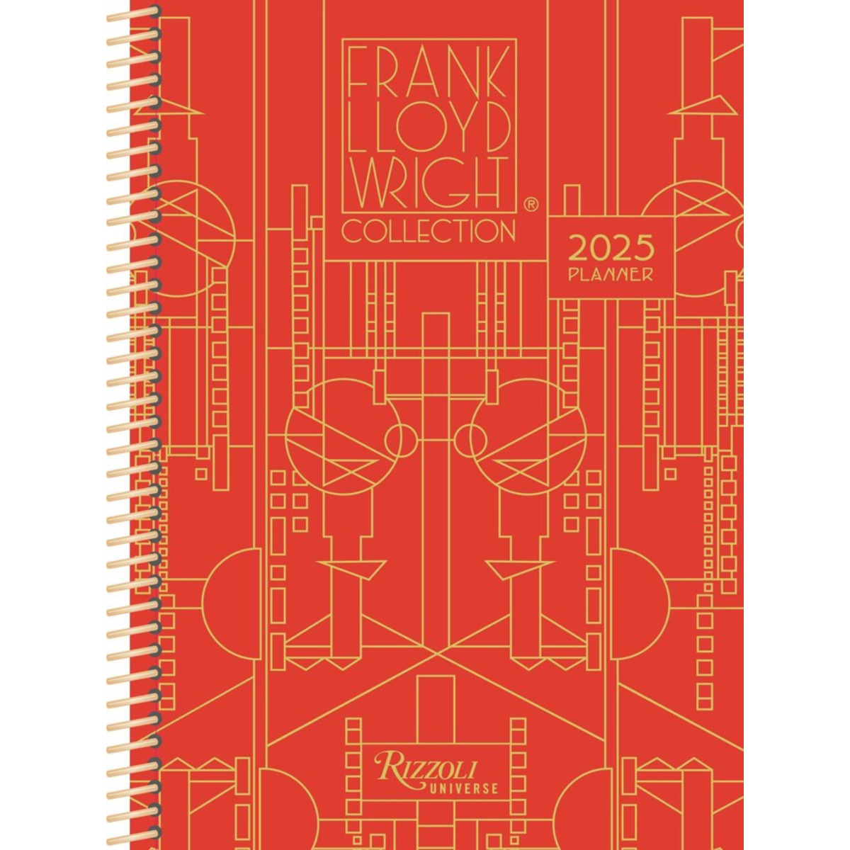 2025 Frank Lloyd Wright Planner Rizzoli