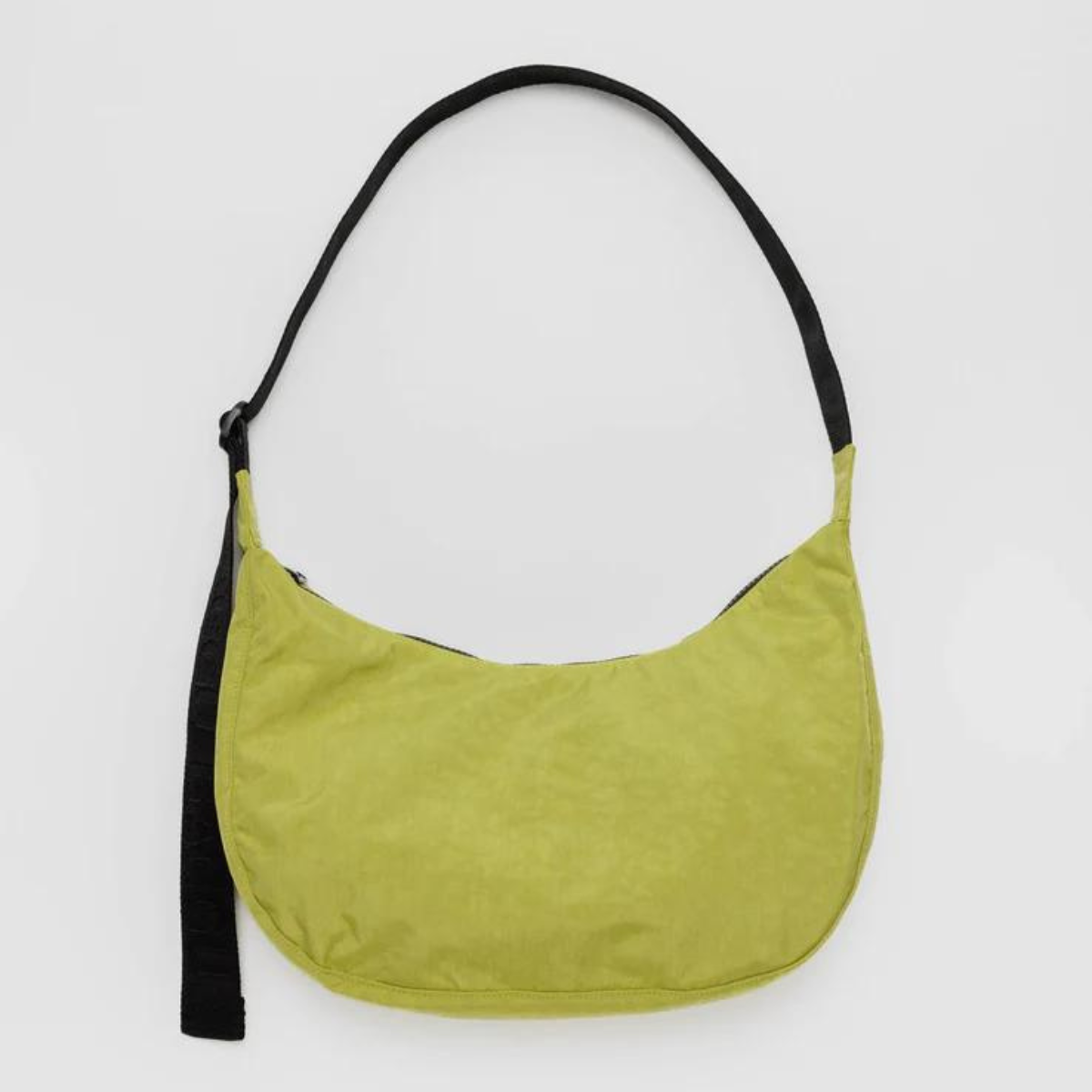 Lemongrass Medium Nylon Crescent Bag