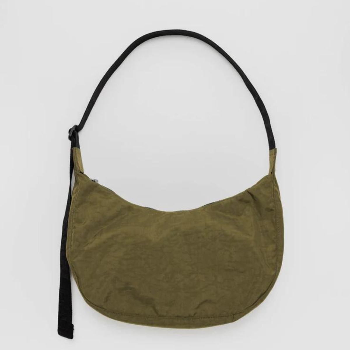 Seaweed Medium Nylon Crescent Bag