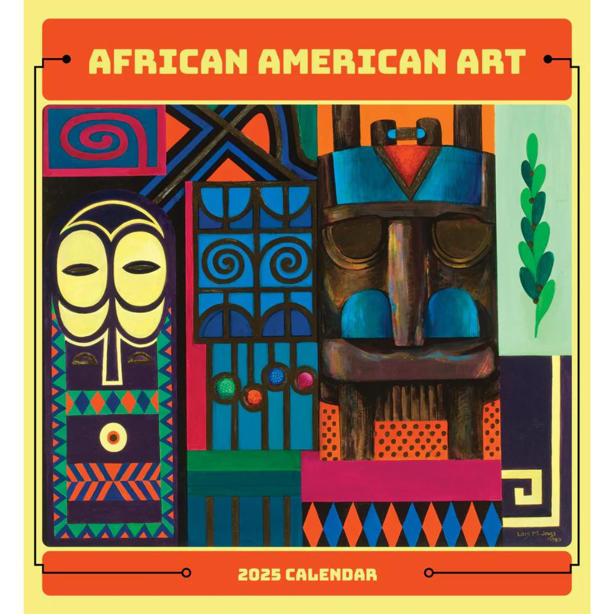 2025 African American Art Wall Calendar