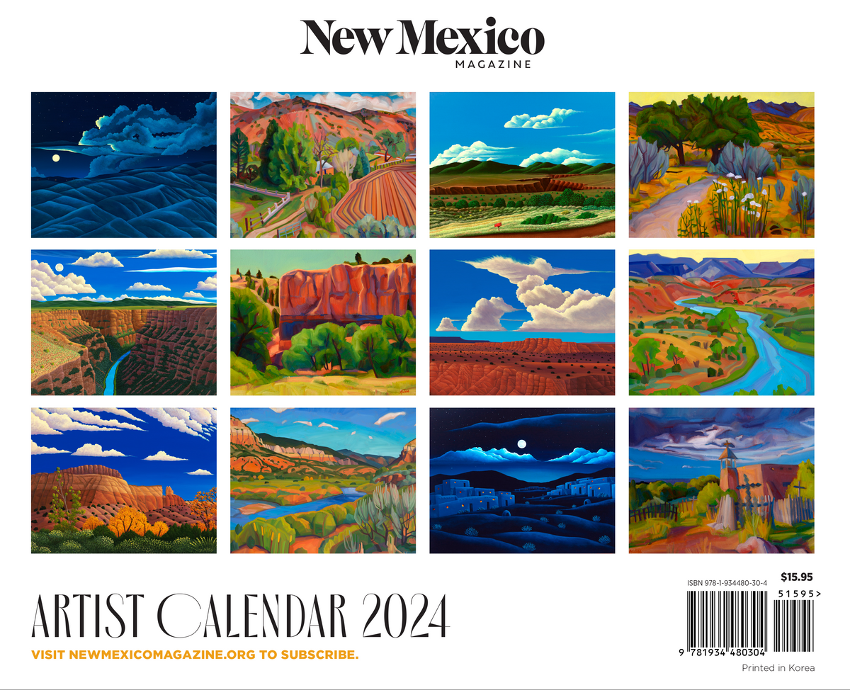 2024 New Mexico Magazine Artist Calendar