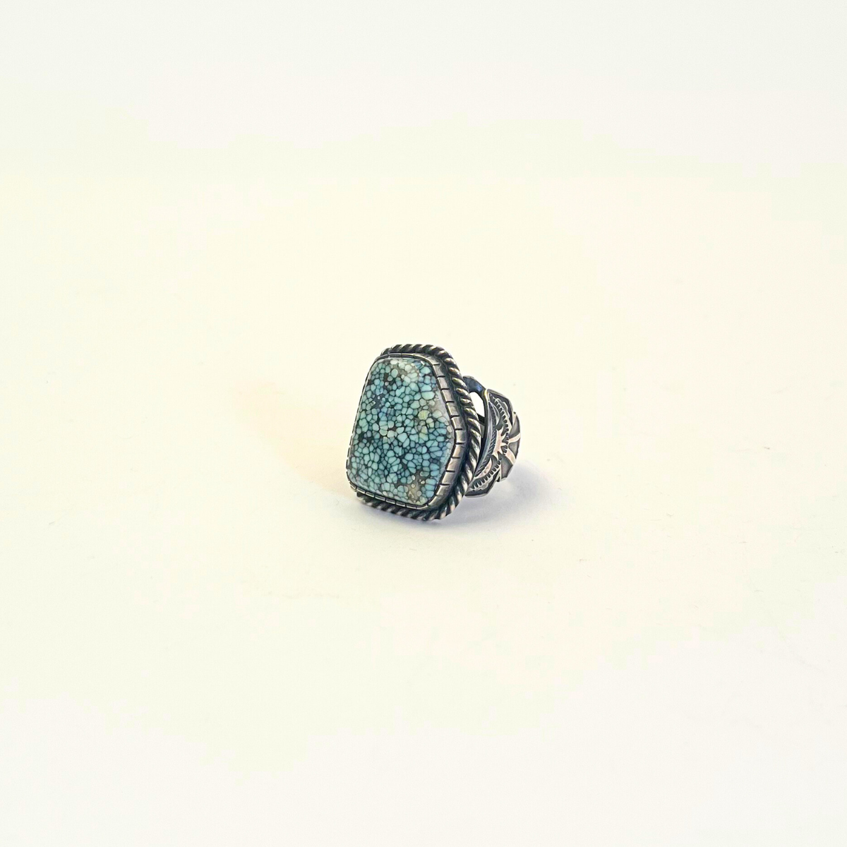 Geneva Ramone New Landers Turquoise Ring - Museum of New Mexico Geneva Ramone New Landers Turquoise Ring - Museum of New Mexico