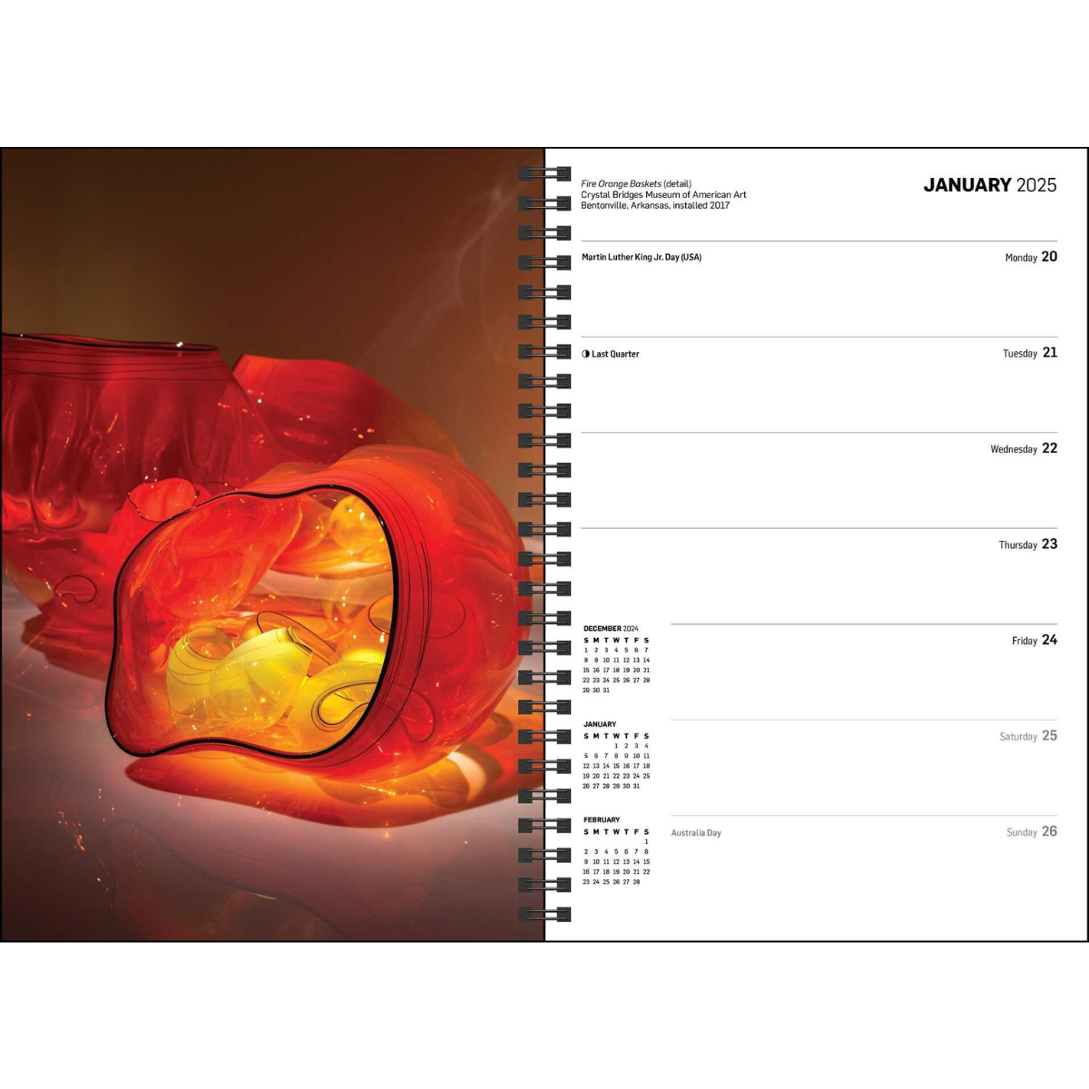 2025 Chihuly Planner