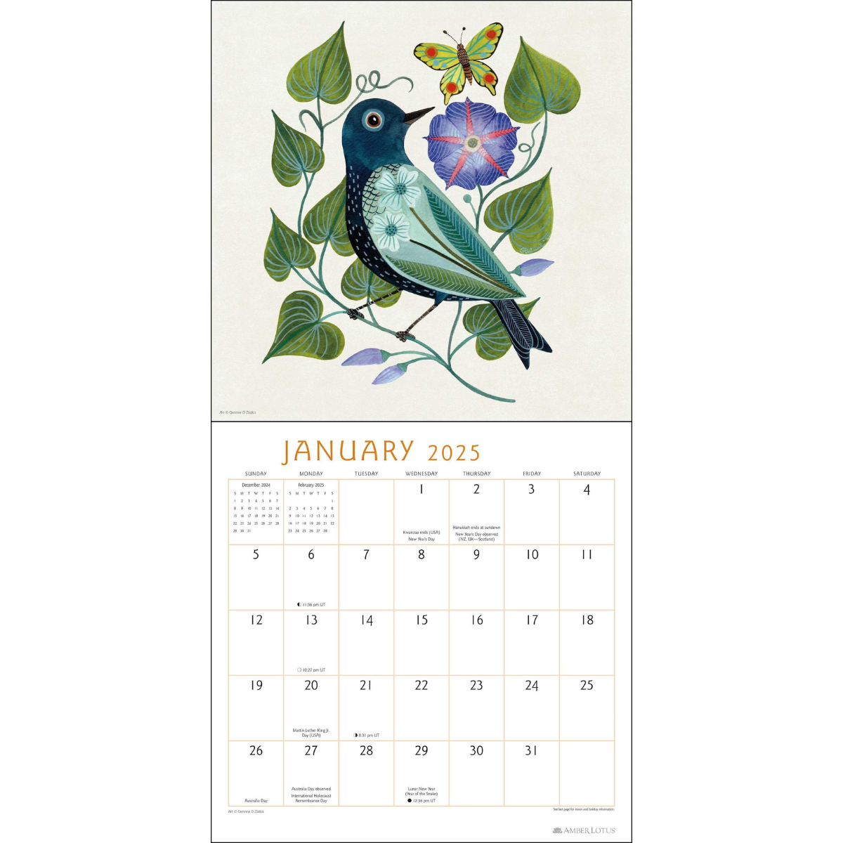 2025 Feathered Friends Calendar