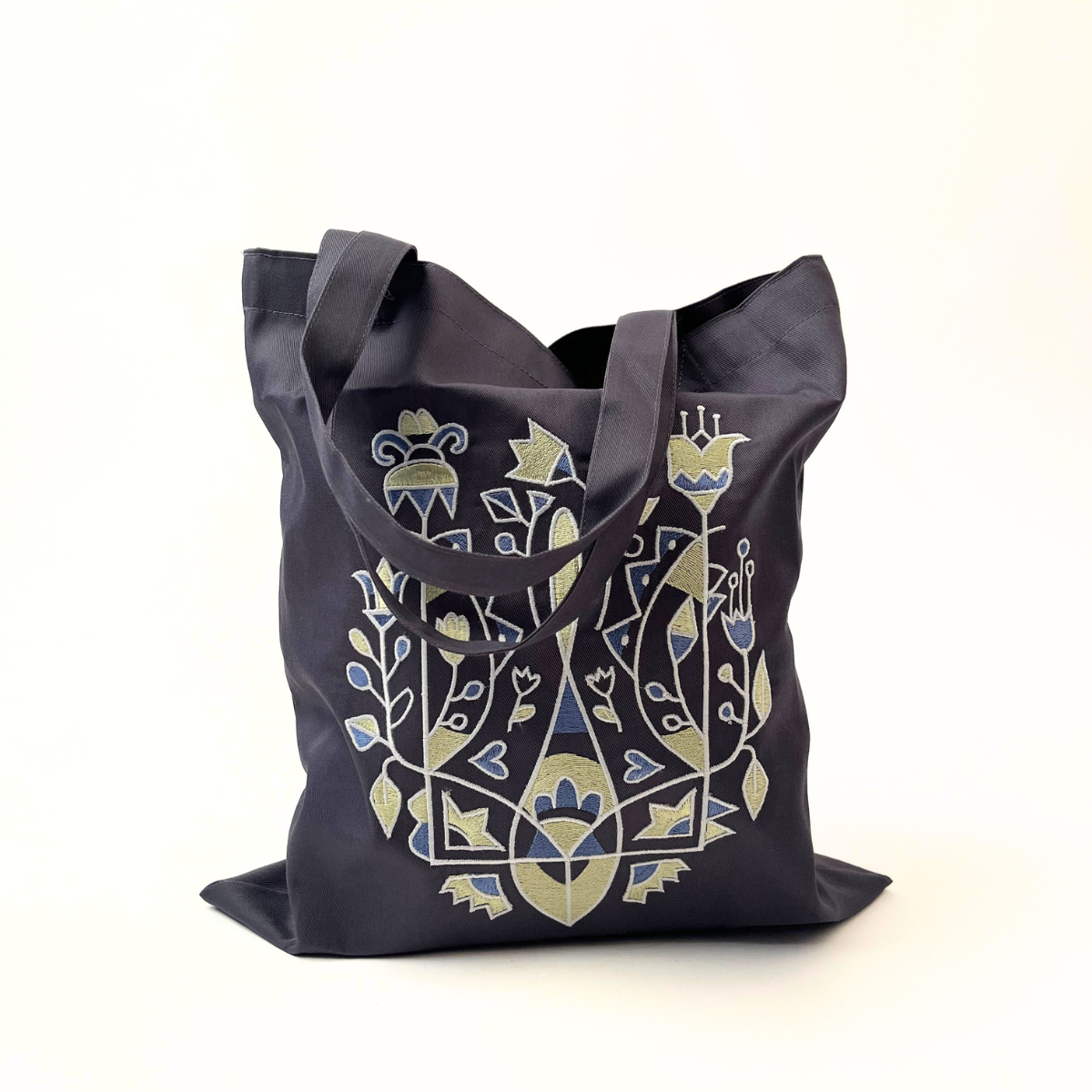 Ukrainian Cotton Embroidered Tote Bag