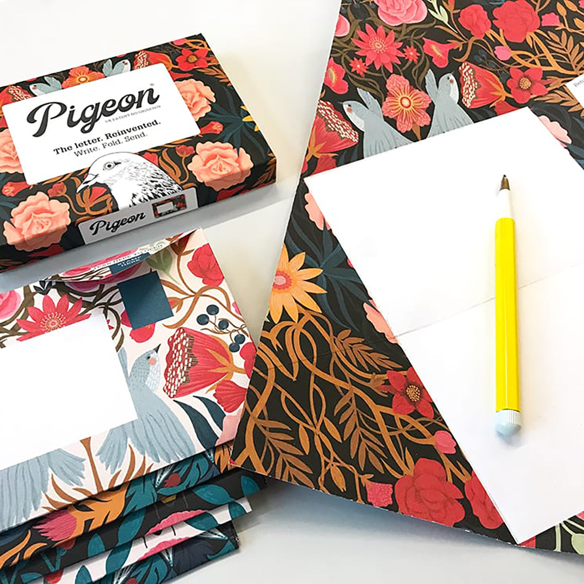 Bright & Beautful Pigeon Letter Pack