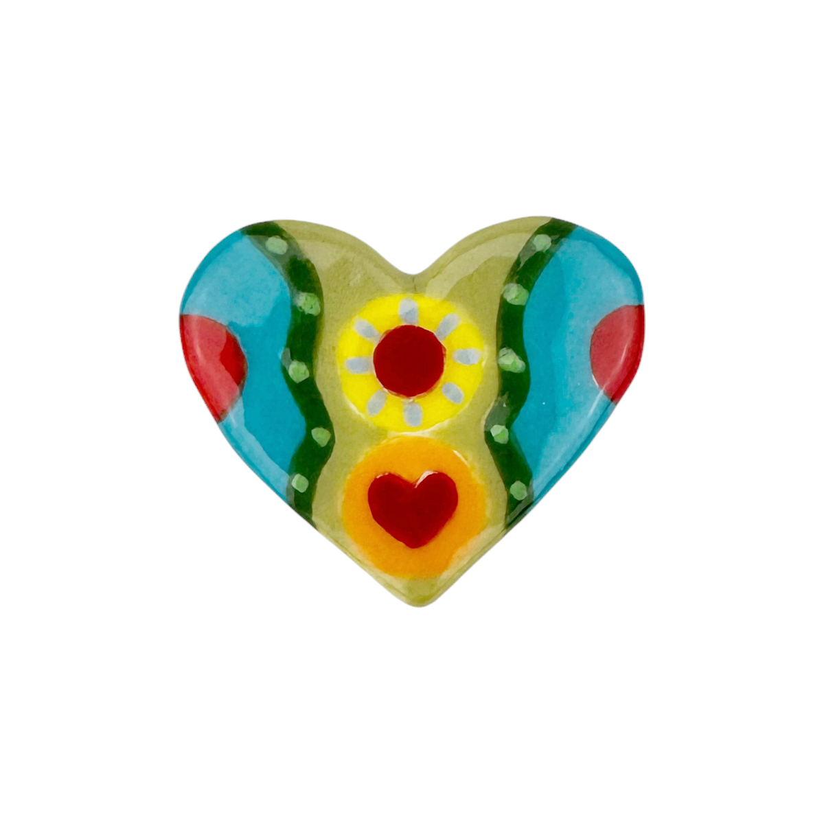 Pamela Messer Large Heart Pin