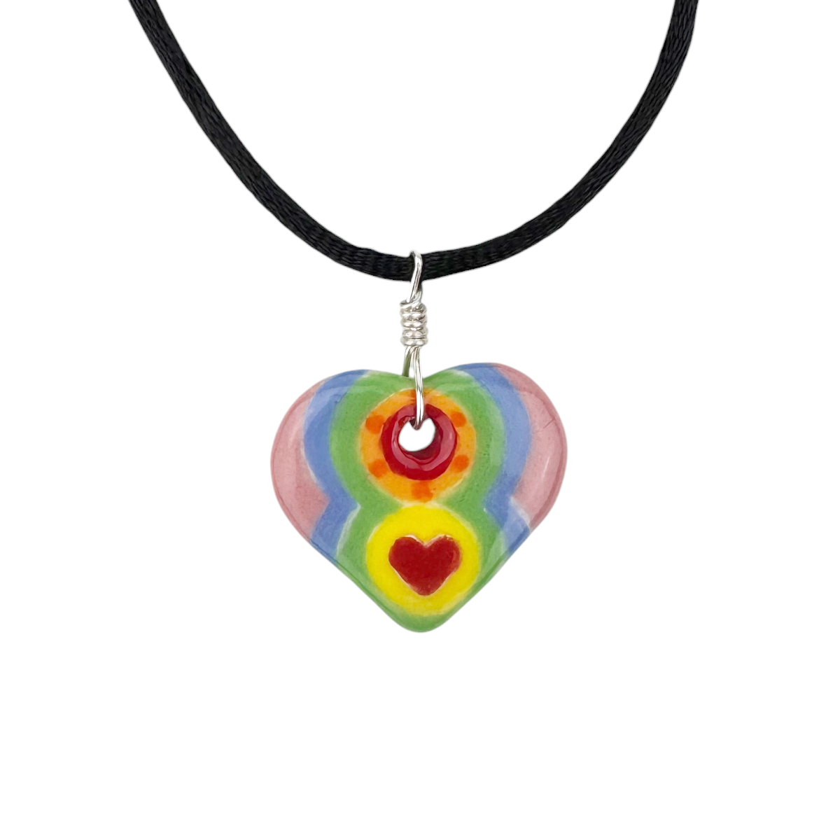 Pamela Messer Heart Necklace