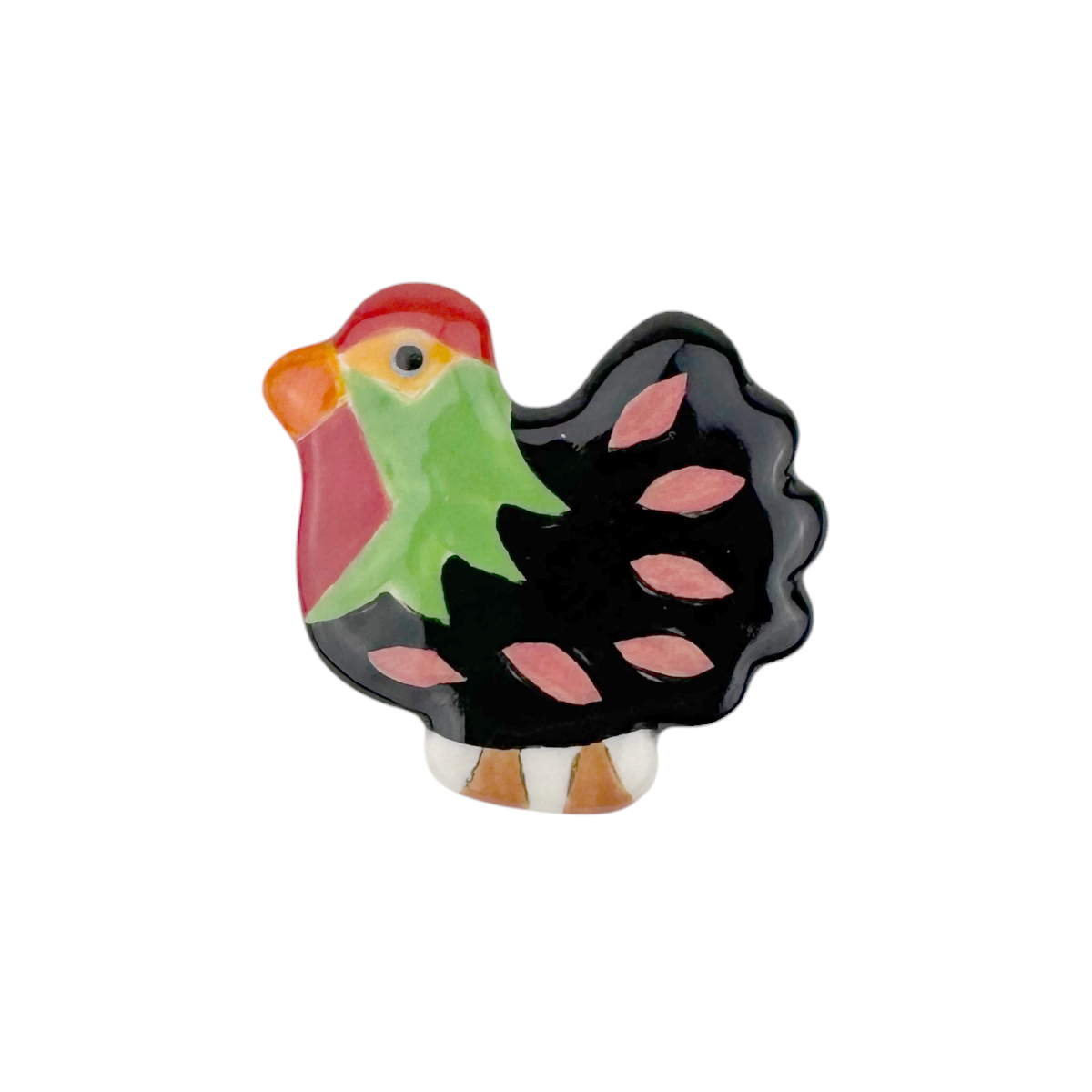 Pamela Messer Rooster Pin