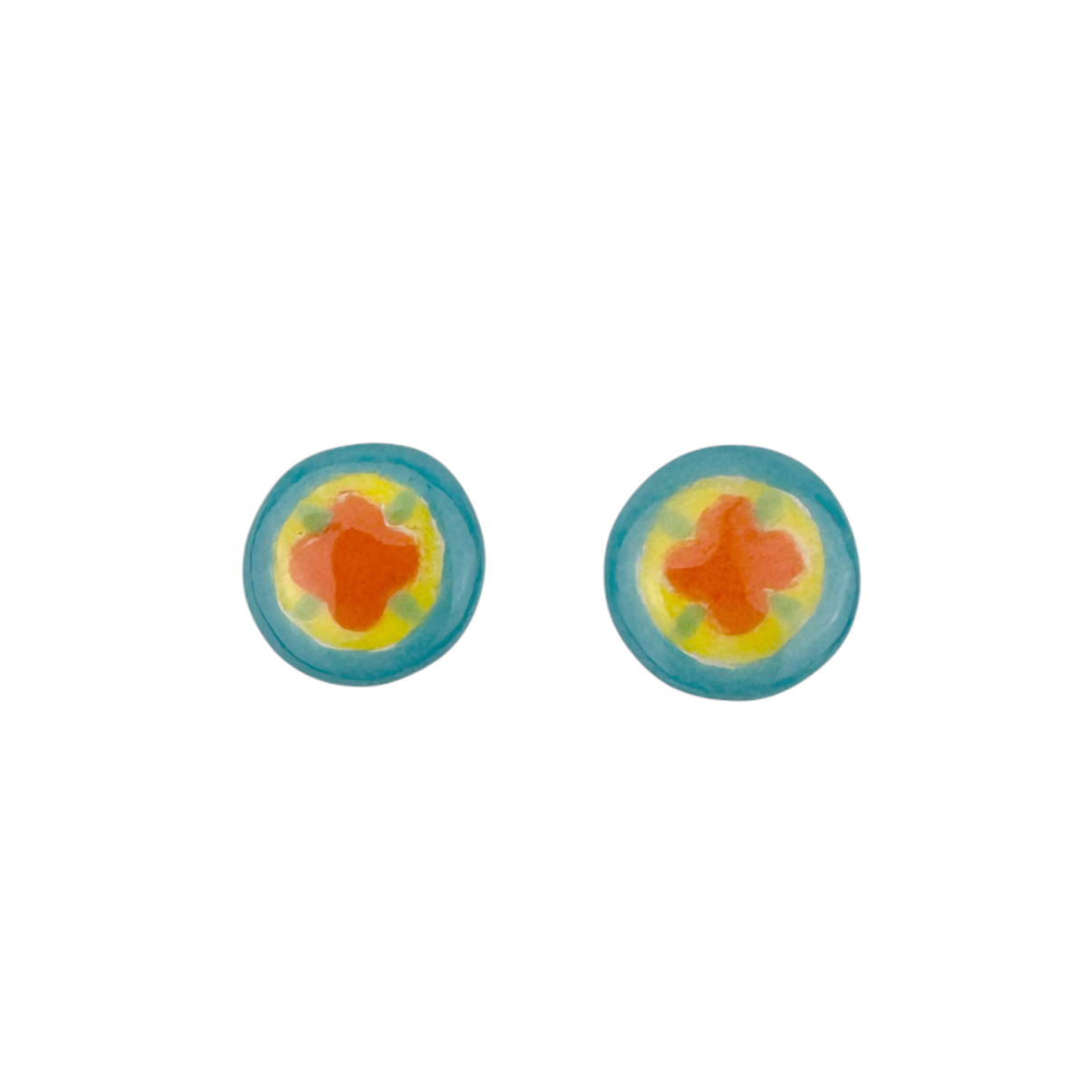 Pamela Messer Ceramic Earrings