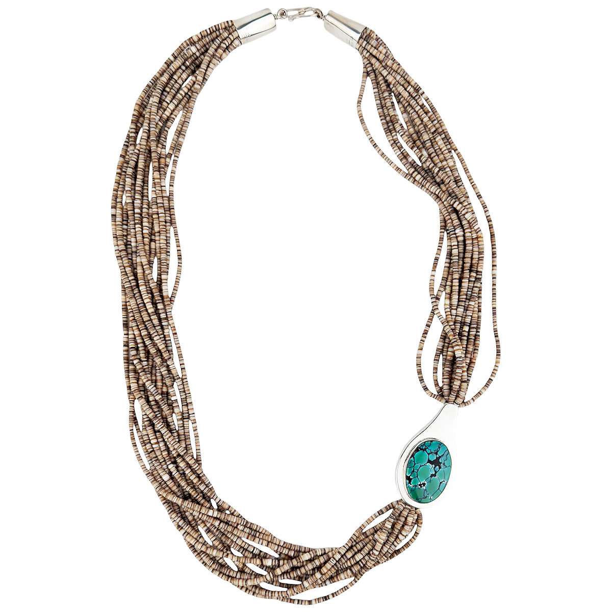 Ralph Sena Long Voluta Shell Necklace