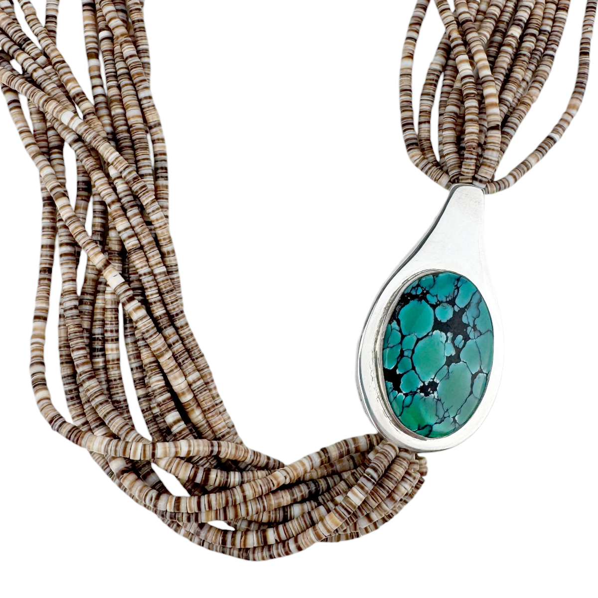 Ralph Sena Long Voluta Shell Necklace