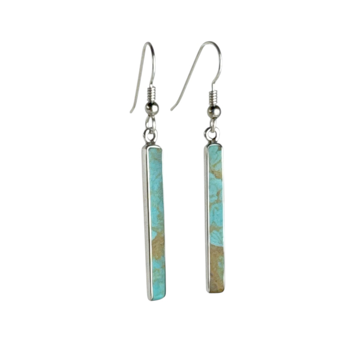 Jimmy Poyer Multi Stone Inlay Earrings