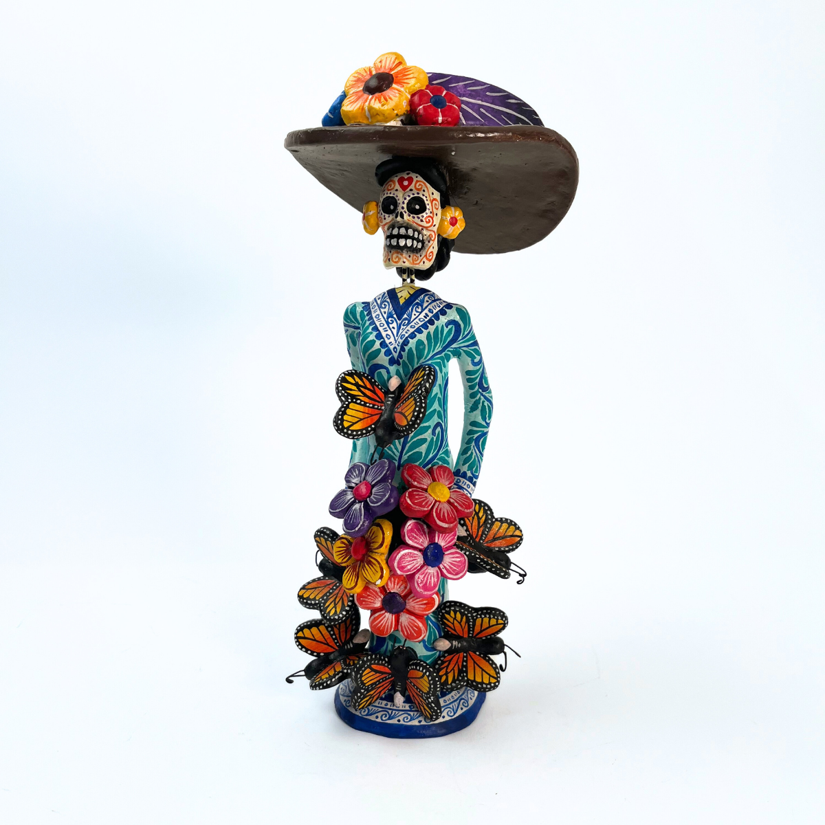 Montesinos Blue Catrina with Butterflies