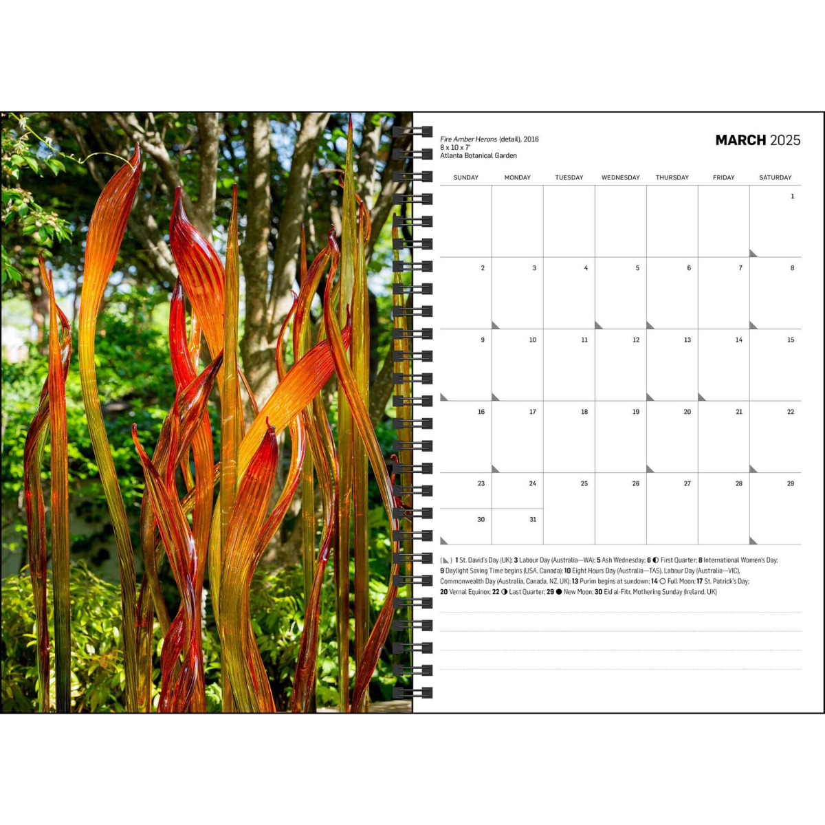 2025 Chihuly Planner