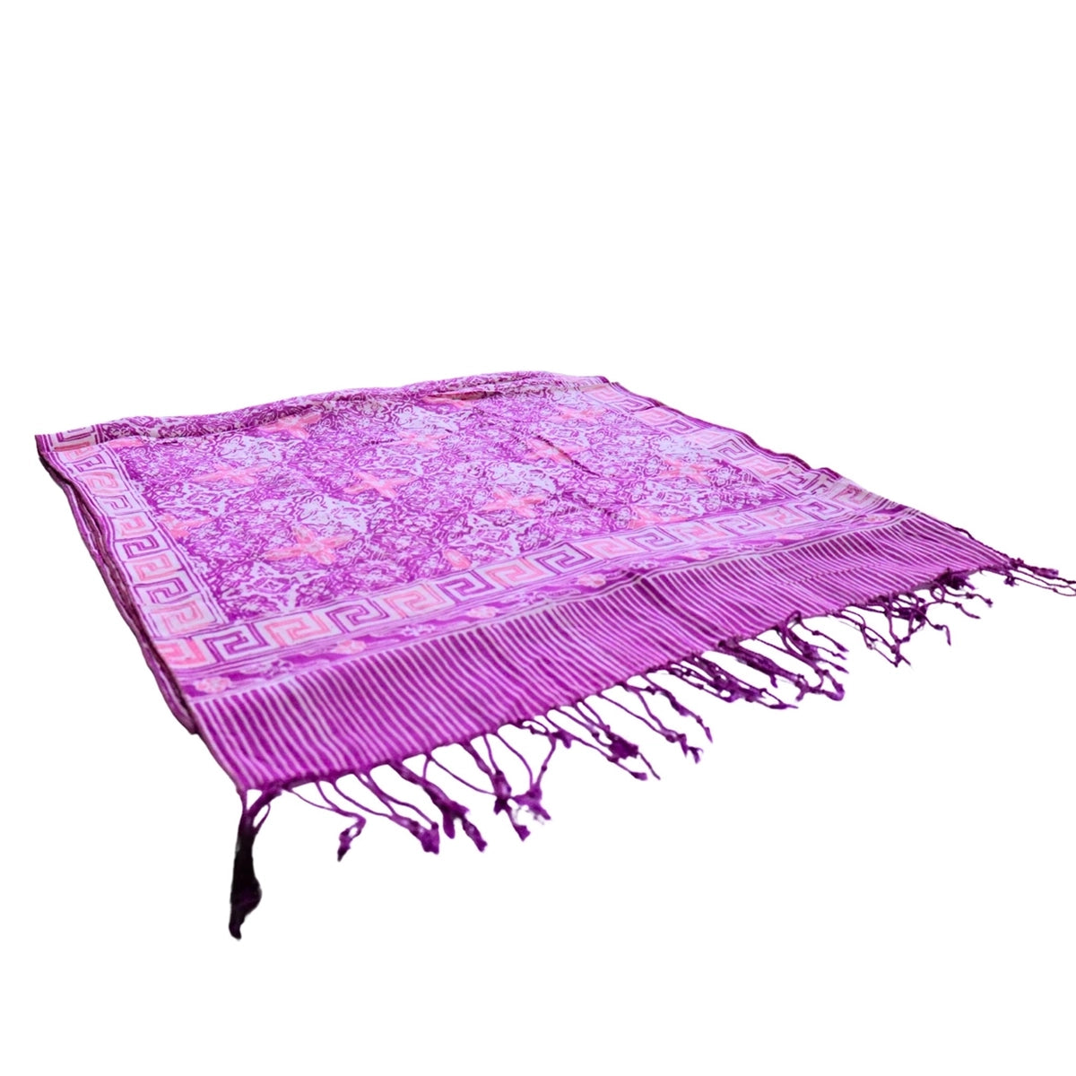 Lavender Love Batik Scarf