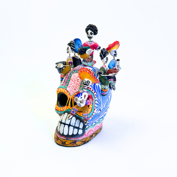 Medium Skull with Fridas