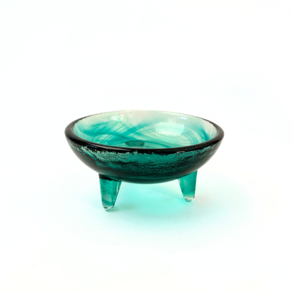 Small Watery Green Molcajete