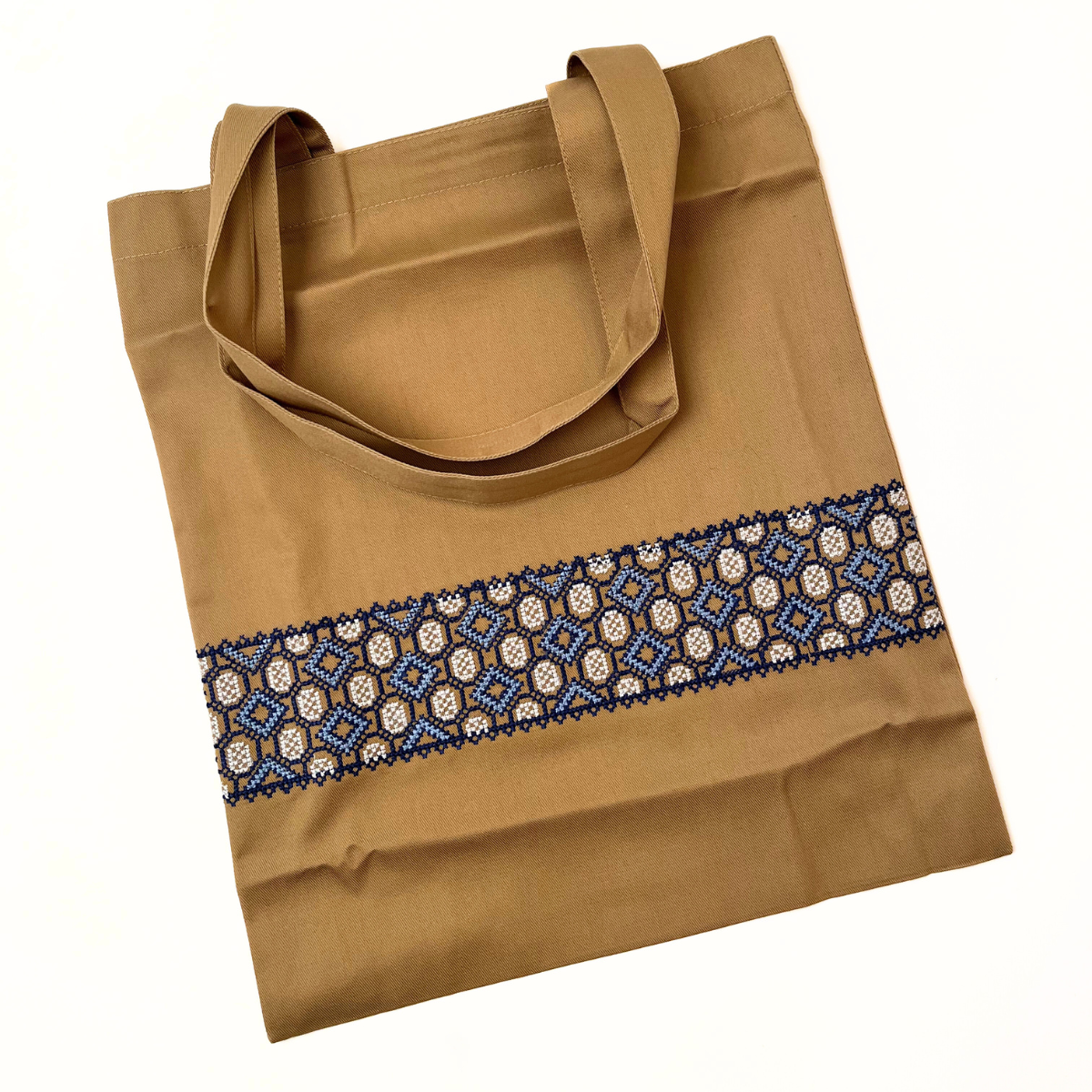 Ukrainian Cotton Embroidered Tote Bag