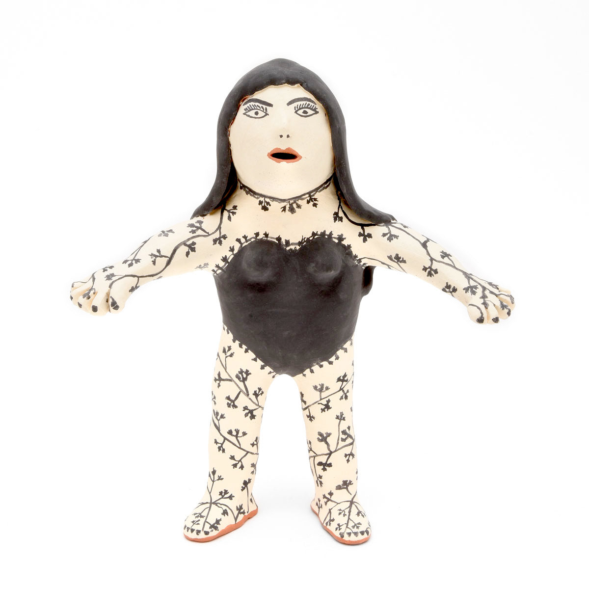 Martha Arquero Poision Ivy Clay Sculpture