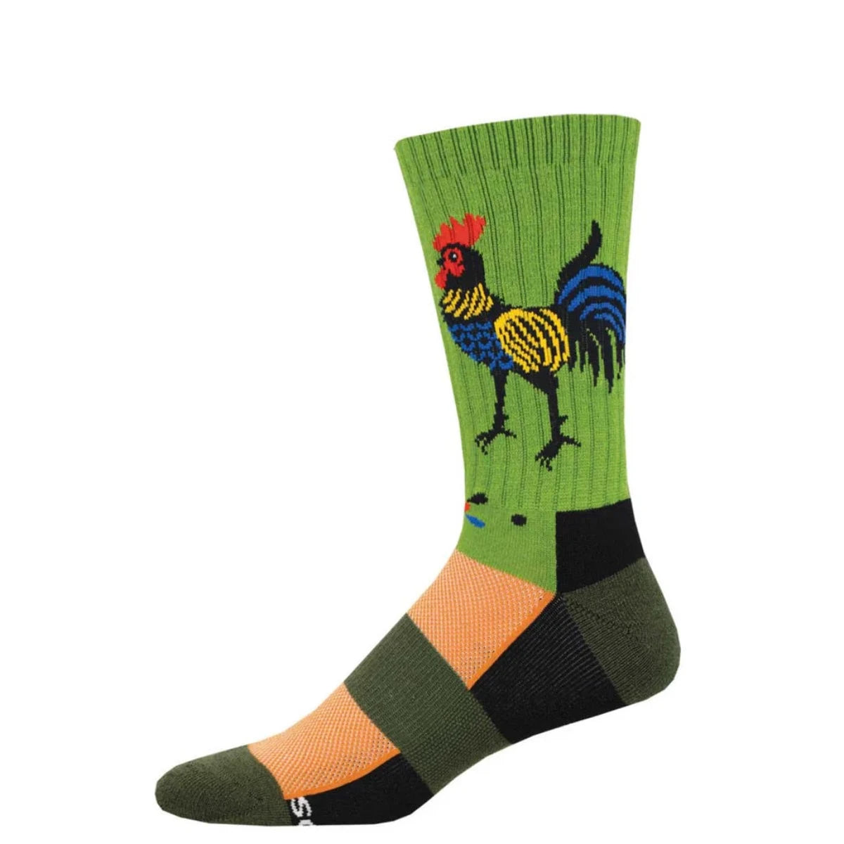 Folk Art Rooster Socks